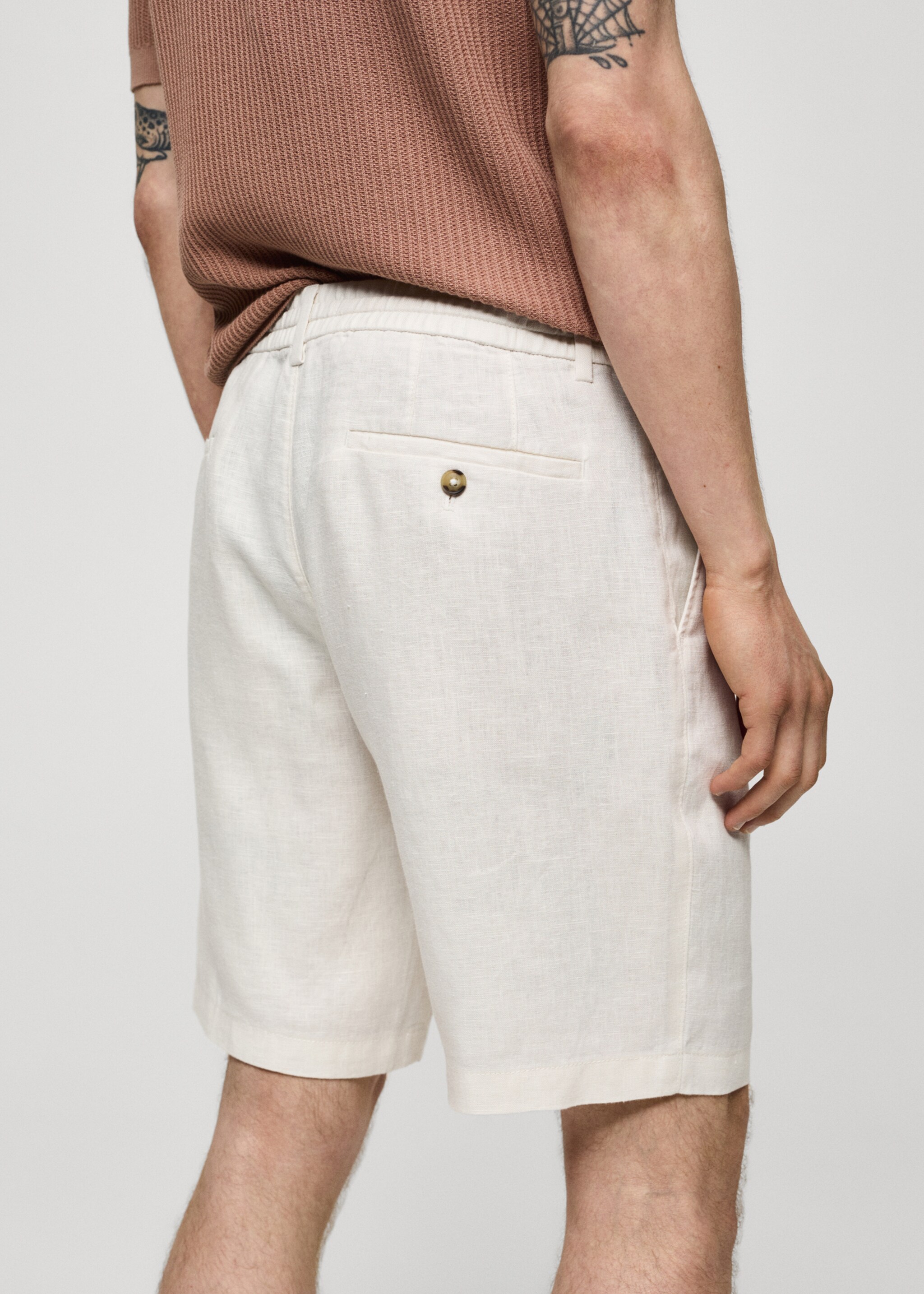 Bermudas 100% lino cordón - Detalle del artículo 2