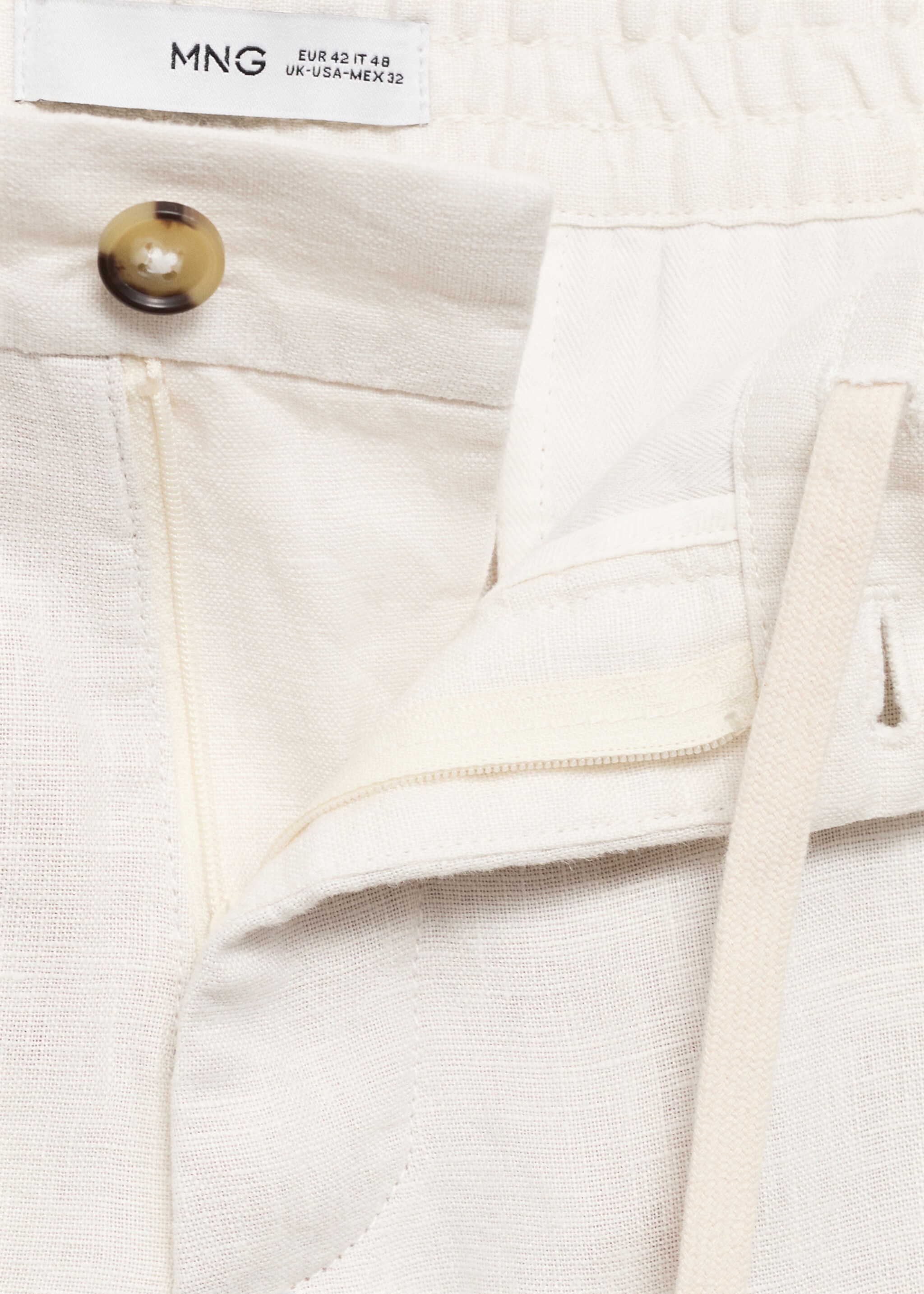 Bermudas 100% lino cordón - Detalle del artículo 8