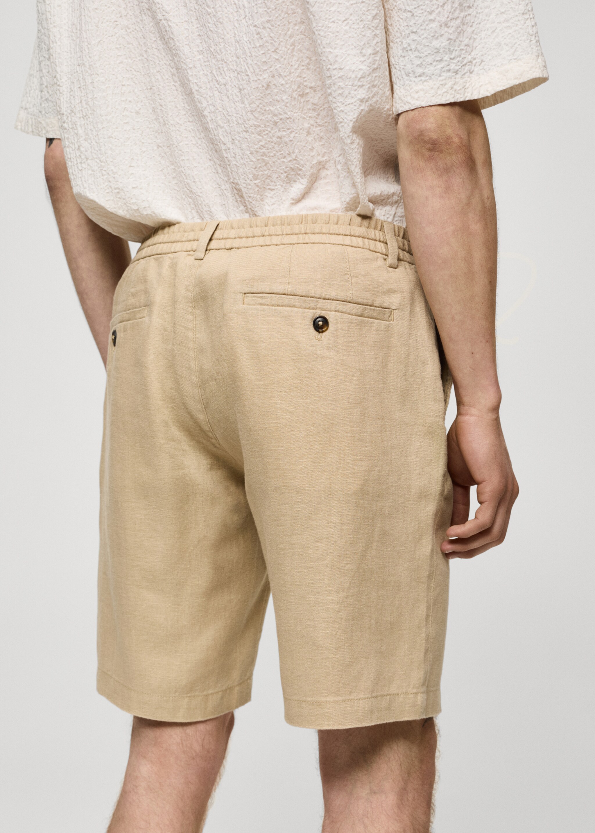 Bermudas 100% lino cordón - Detalle del artículo 2
