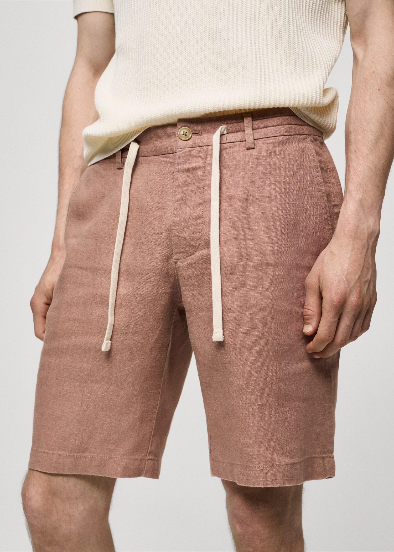 Bermudas 100% lino cordón - Detalle del artículo 1