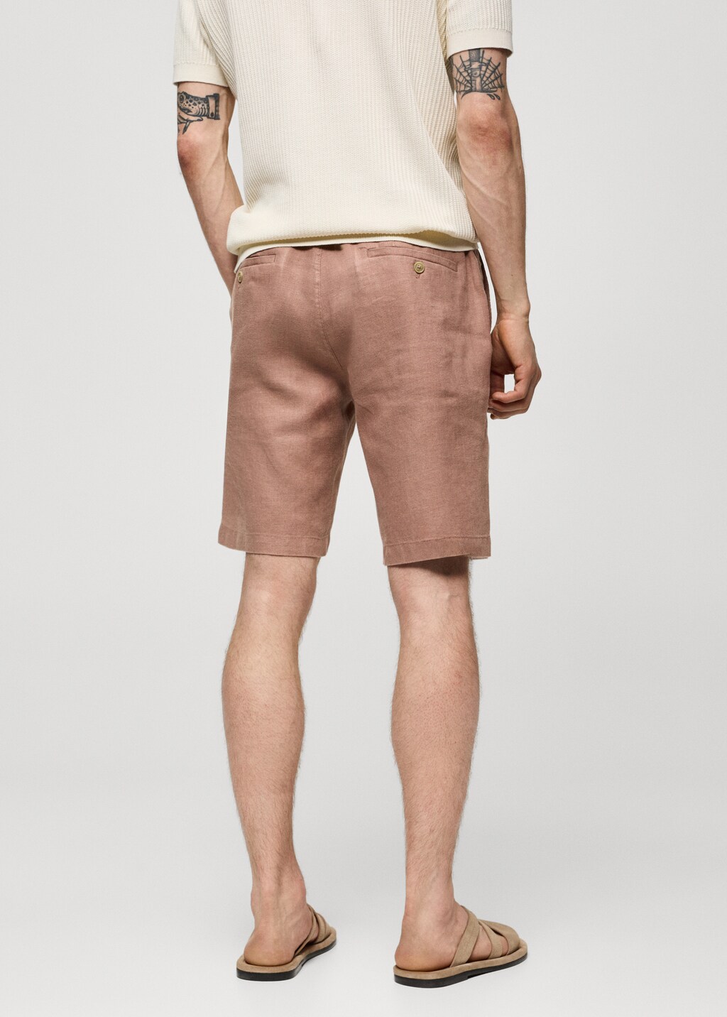 Pantalones cortos mango hombre sale