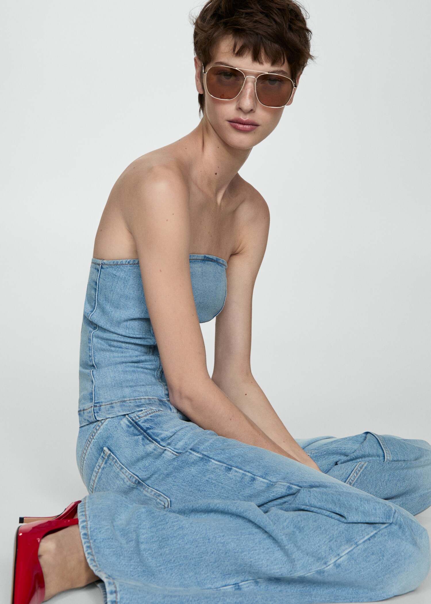 Metallic frame sunglasses - Details of the article 9