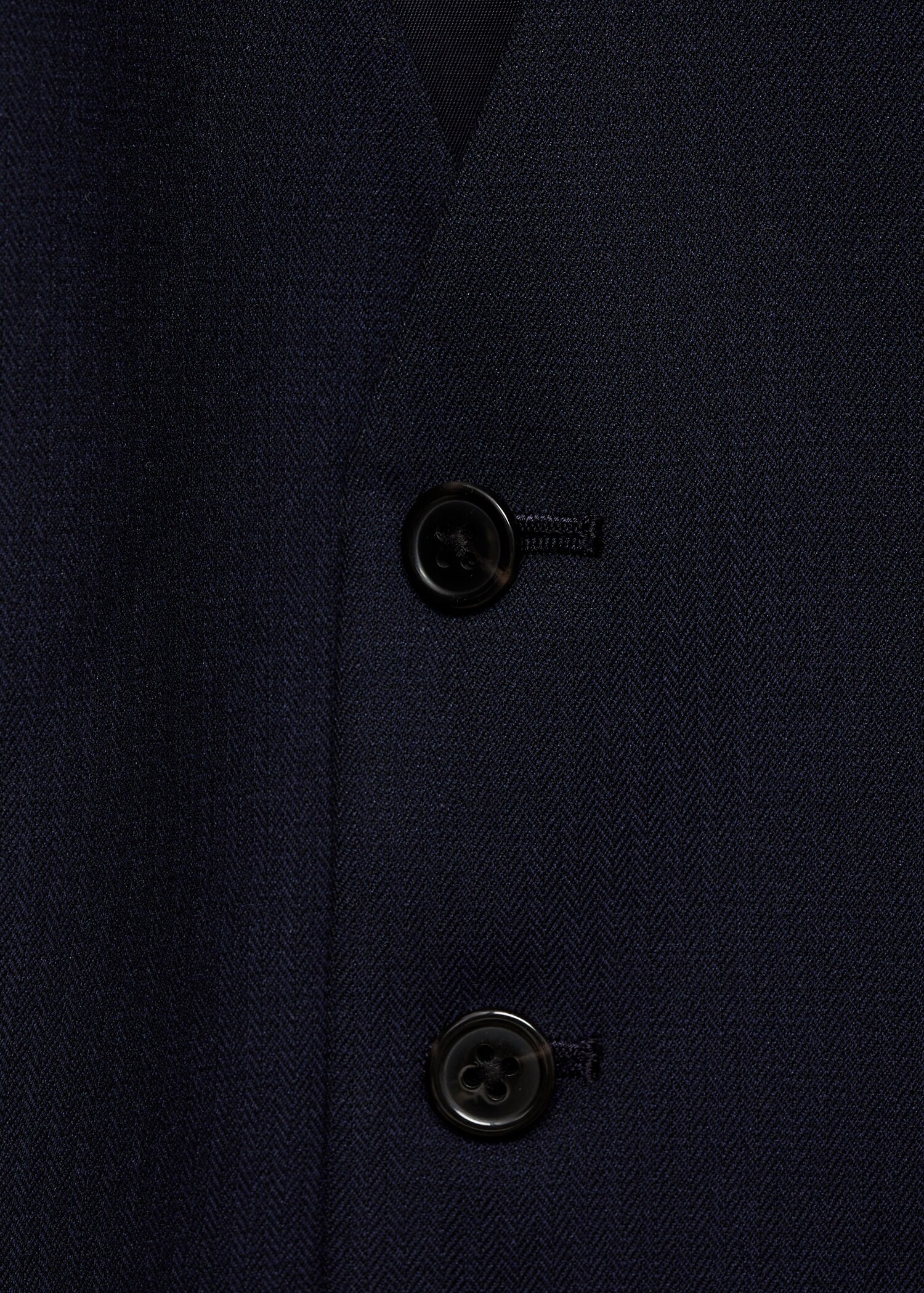 Slim-fit suit waistcoat in stretch fabric - Details of the article 8