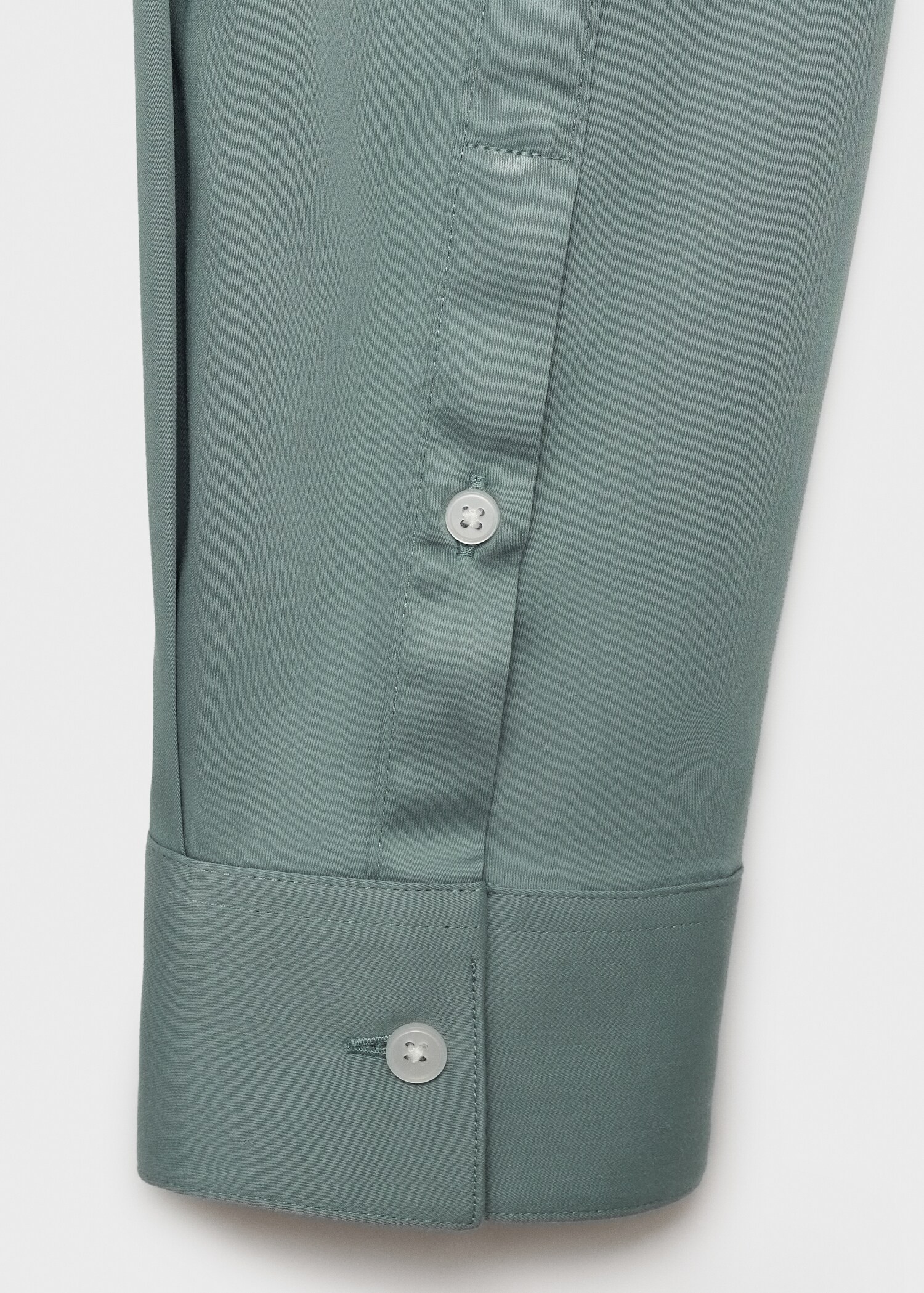 Костюмная рубашка super slim fit из поплина - Деталь изделия 0
