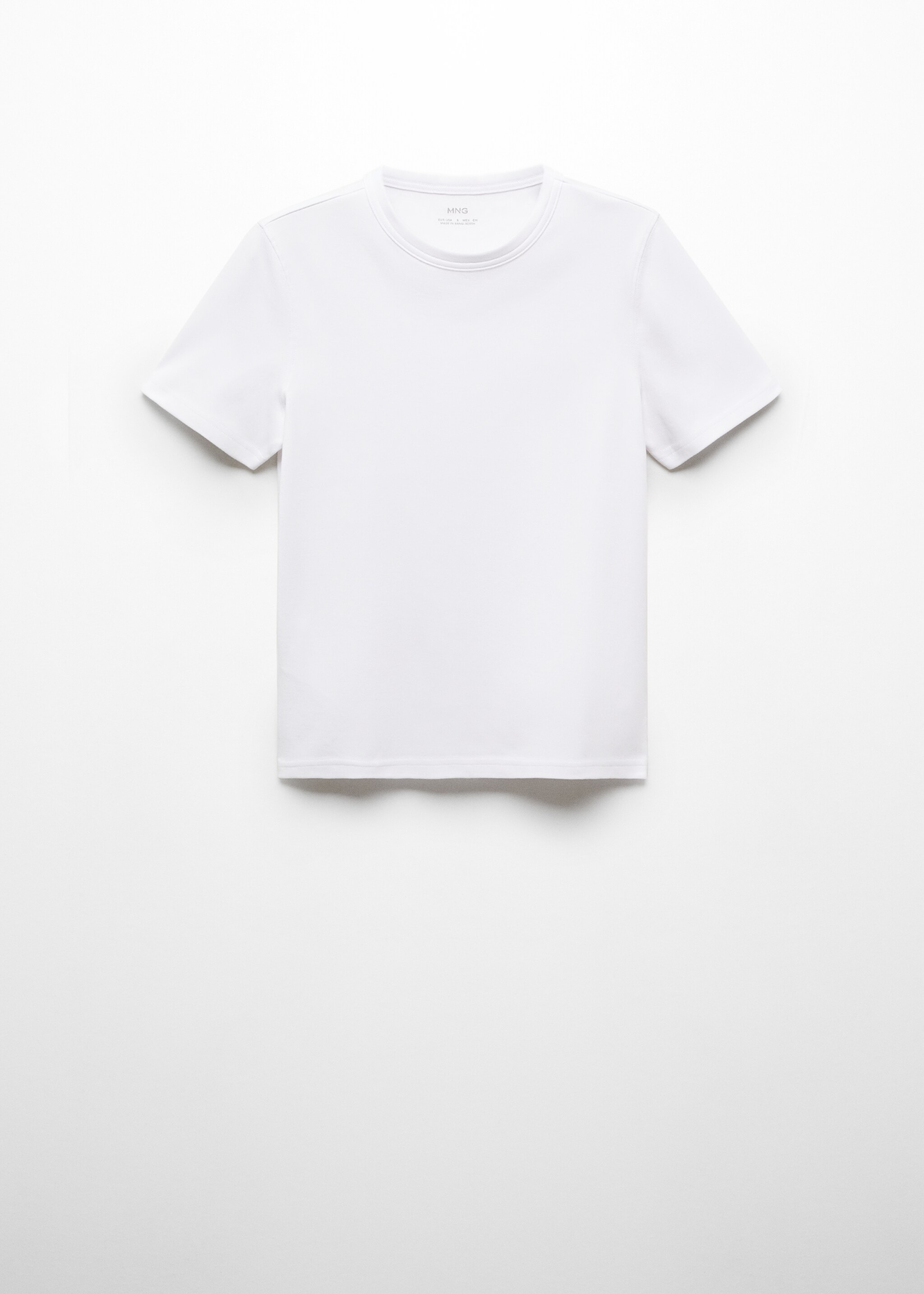 Katoenen T-shirt met korte mouwen - Artikel zonder model