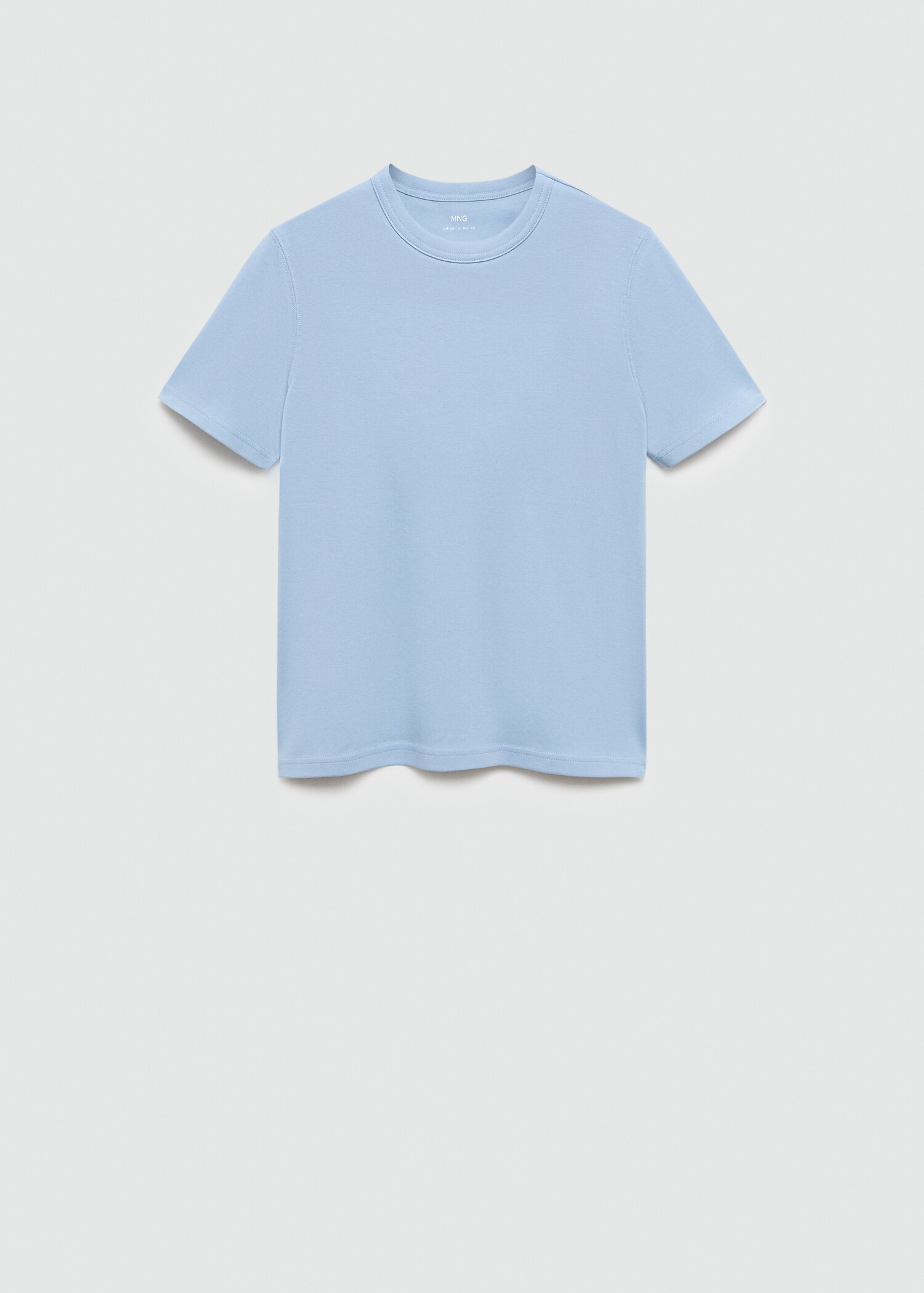 Tricou din bumbac cu mânecă scurtă - Articol fără model