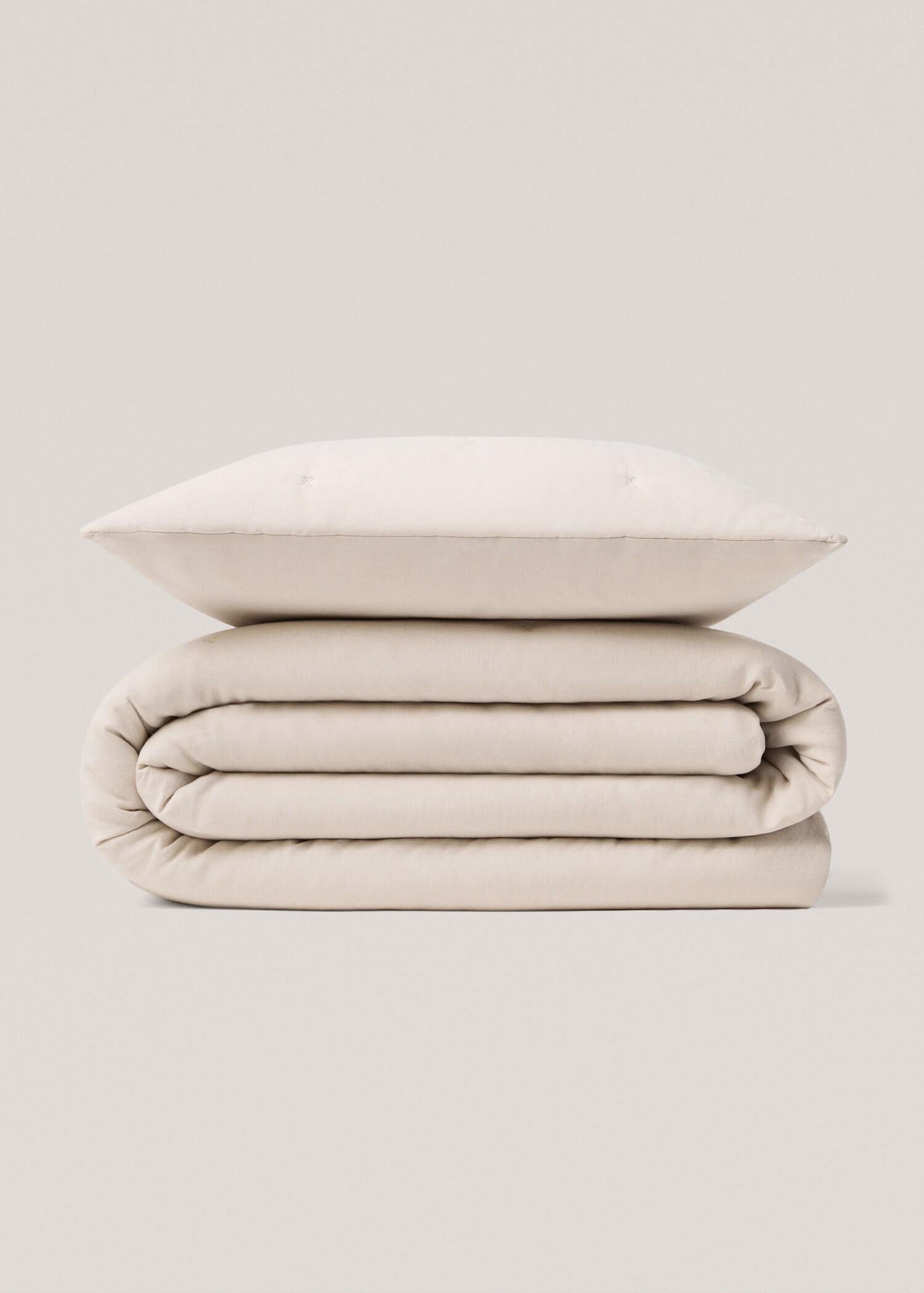 100% linen cushion cover 60x60cm - Details of the article 5