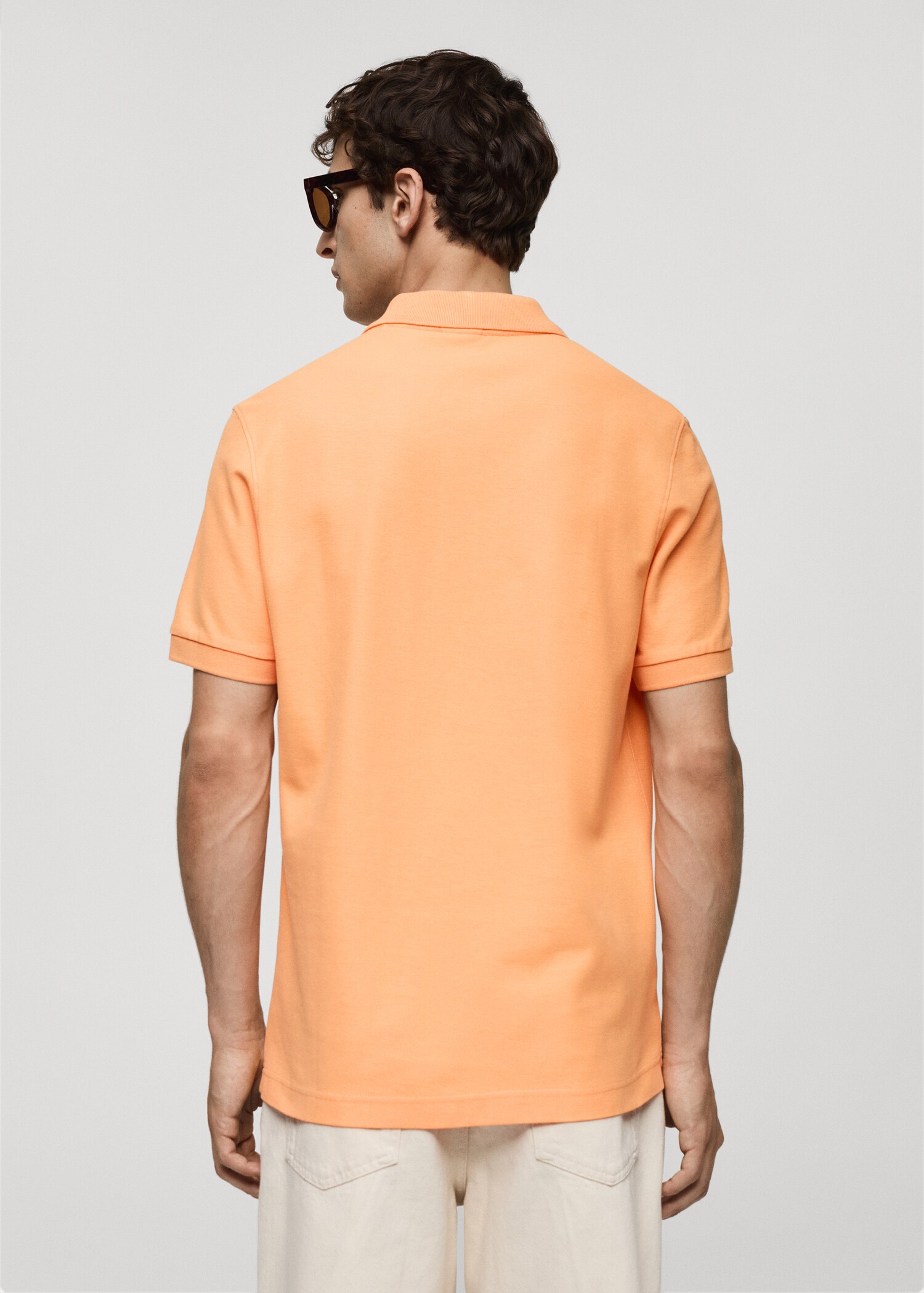 Polo 100% algodón pique - Reverso del artículo