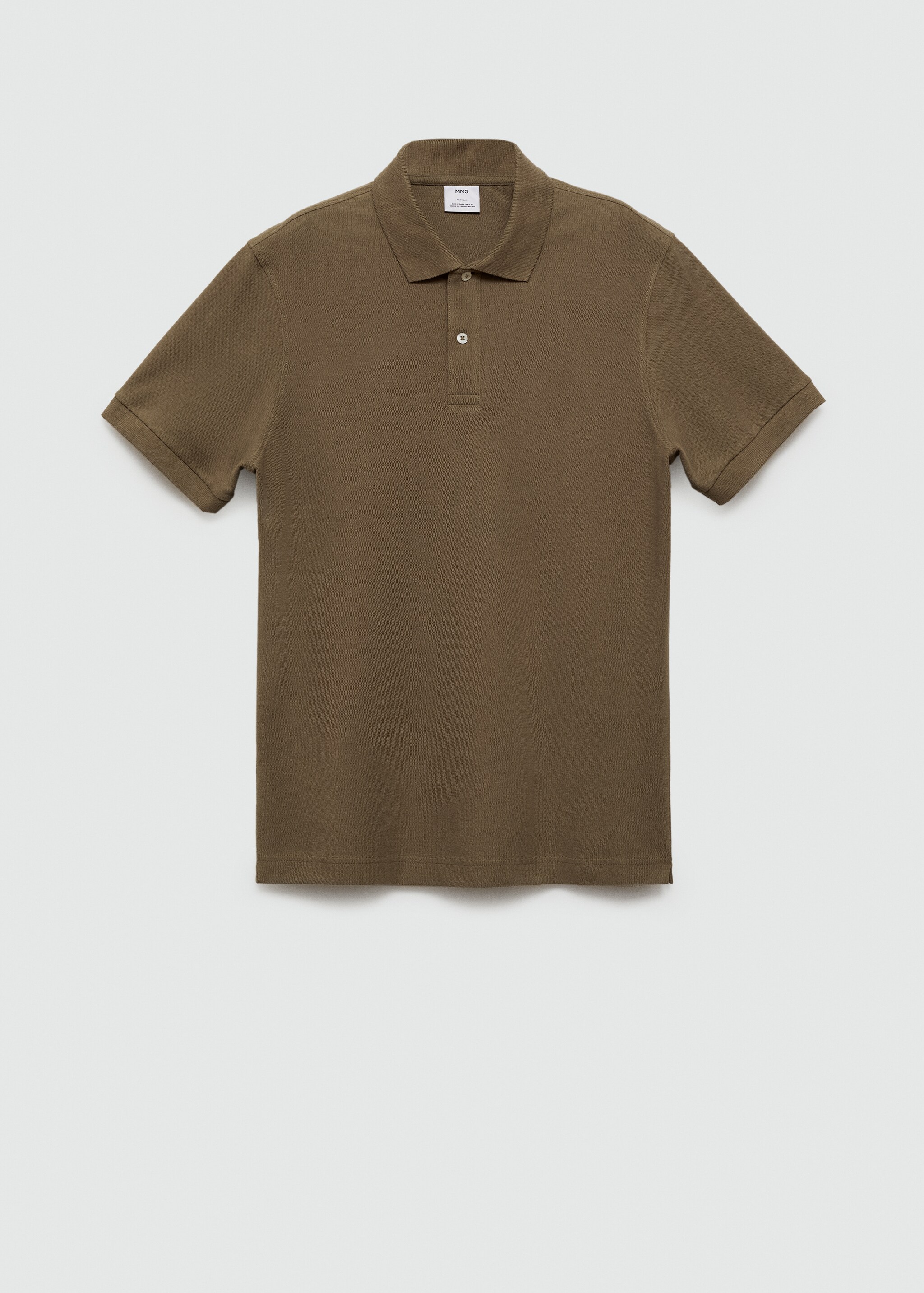 Koszulka polo z piki z 100% bawełny - Artykuł bez modela/modelki