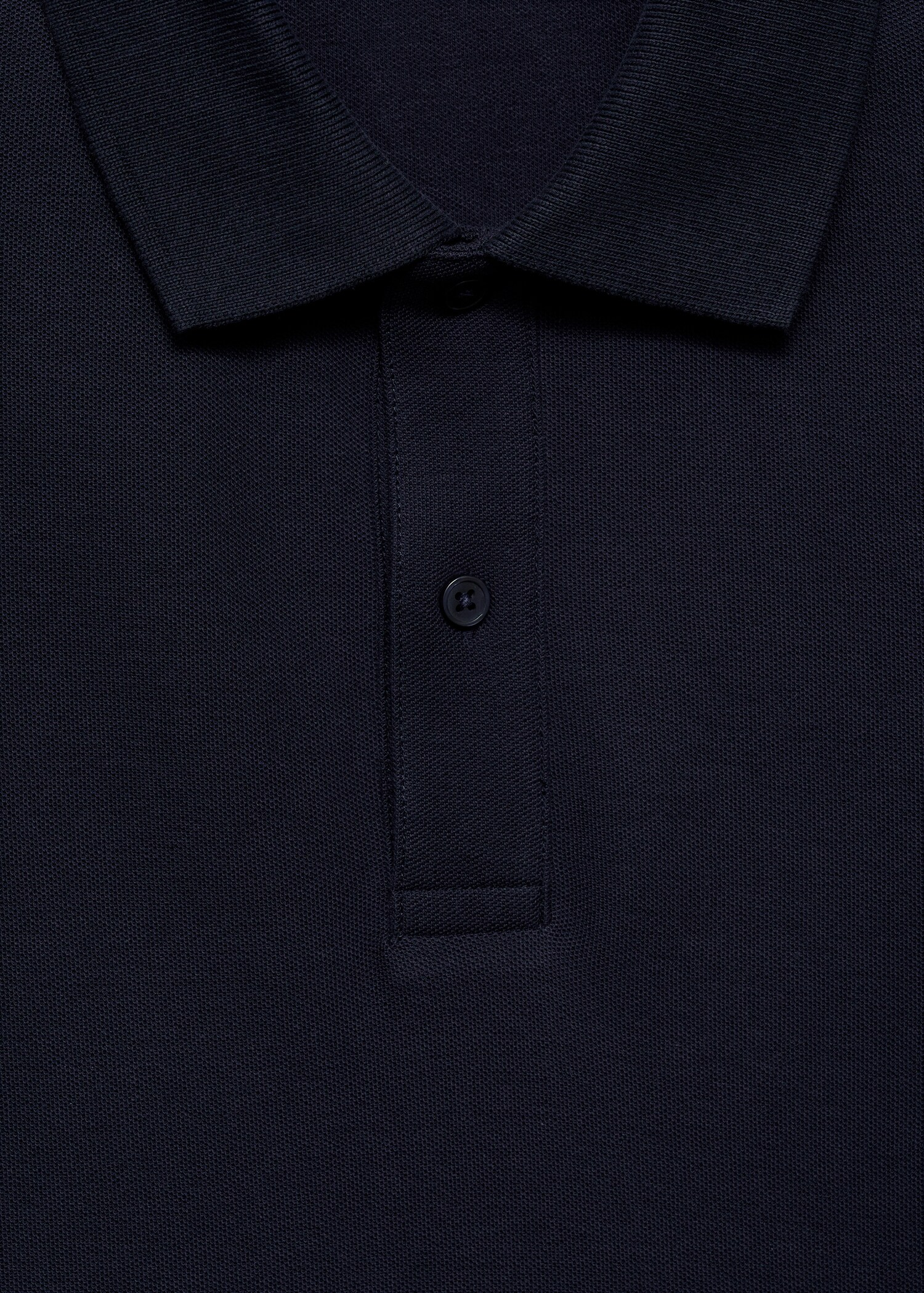 100% cotton pique polo shirt - Details of the article 8