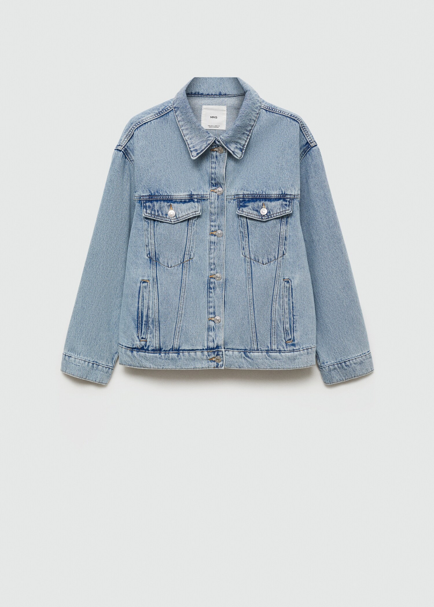 Blouson jean oversize - Article sans modèle
