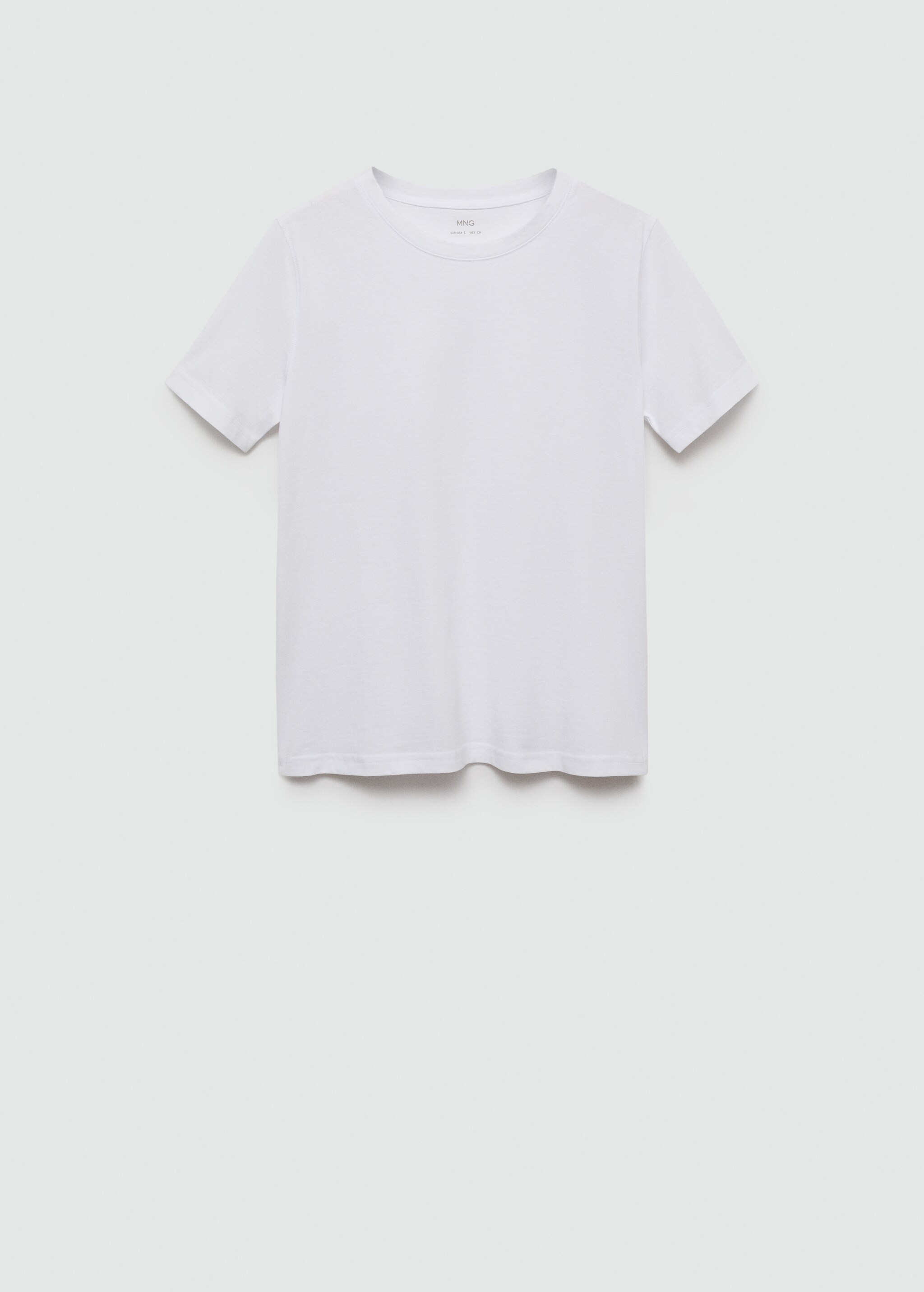 Short-sleeved cotton t-shirt - Article without model