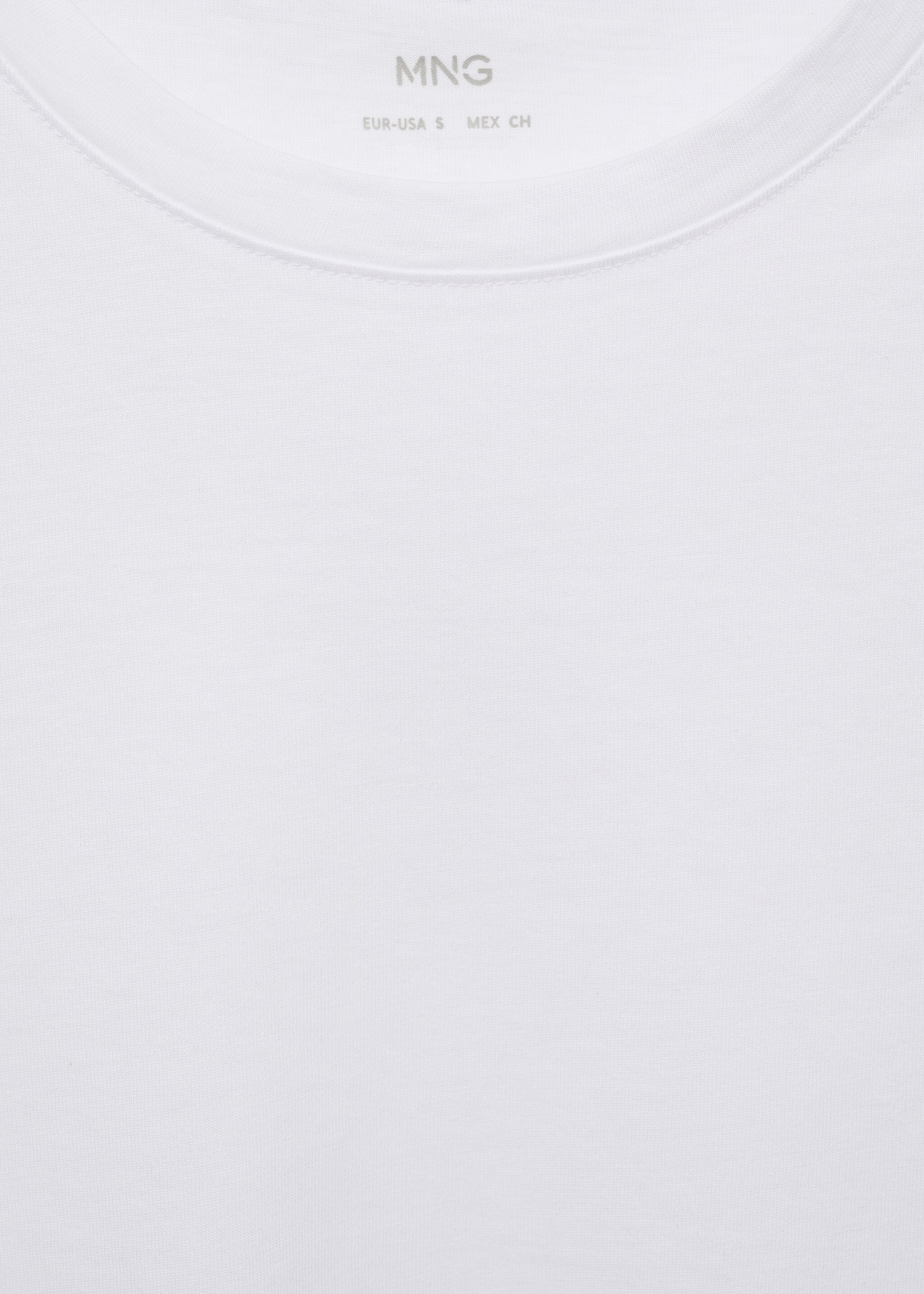 Short-sleeved cotton t-shirt - Details of the article 8