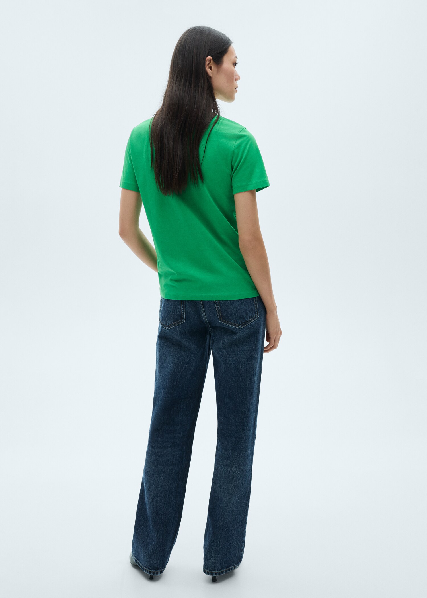 T-shirt coton manches courtes - Verso de l’article