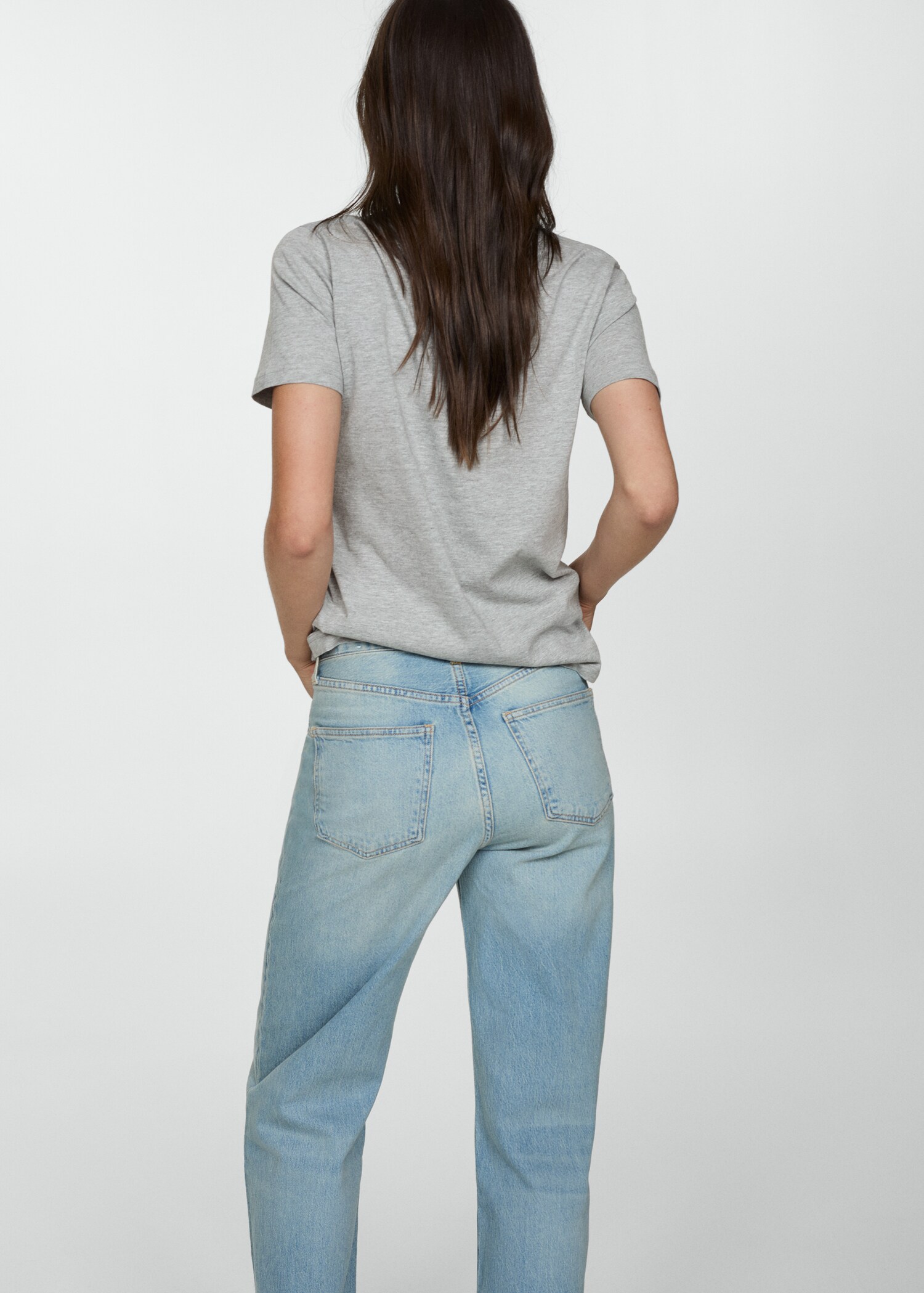 T-shirt coton manches courtes - Verso de l’article