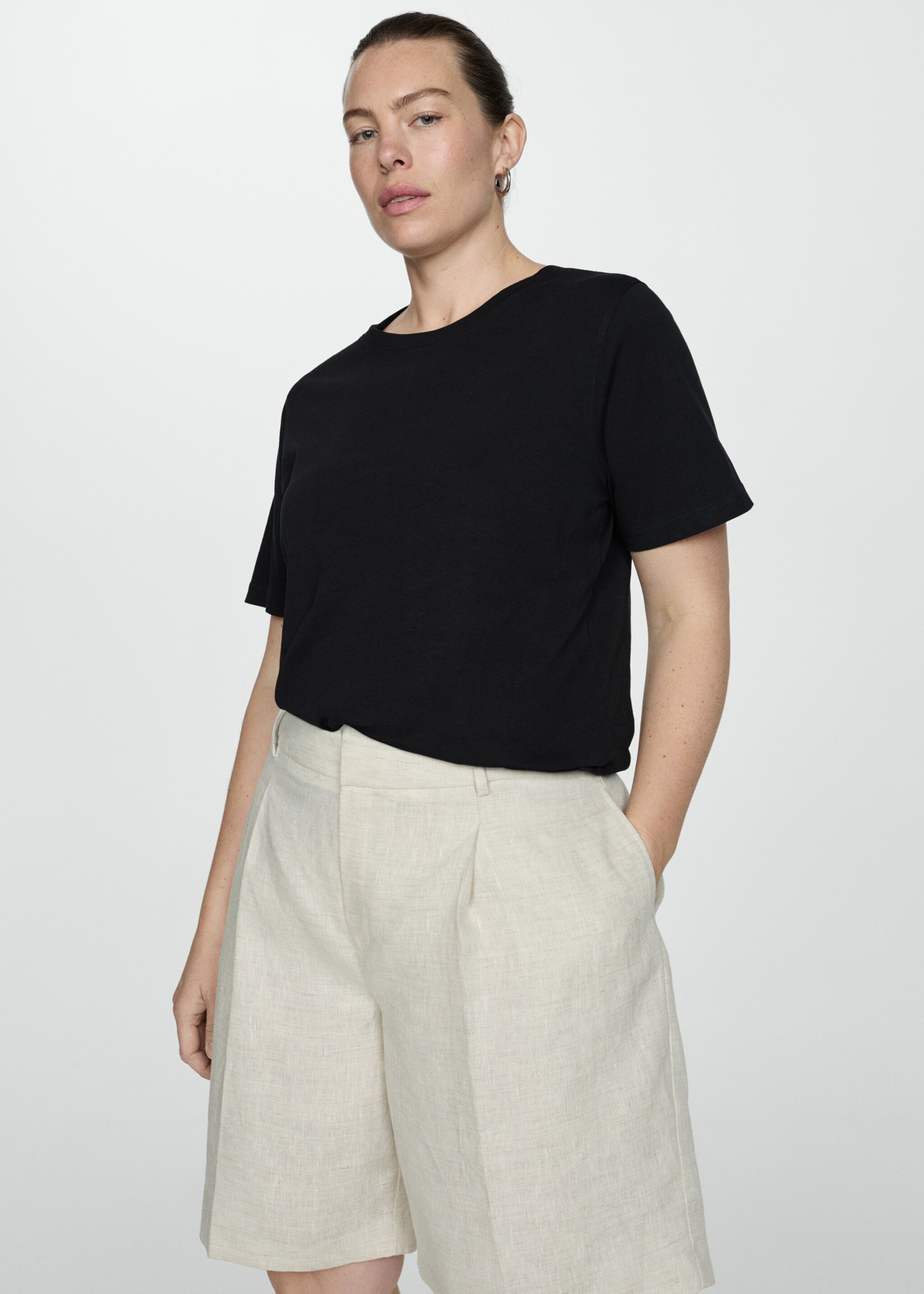 T-shirt coton manches courtes - Détail de l'article 5