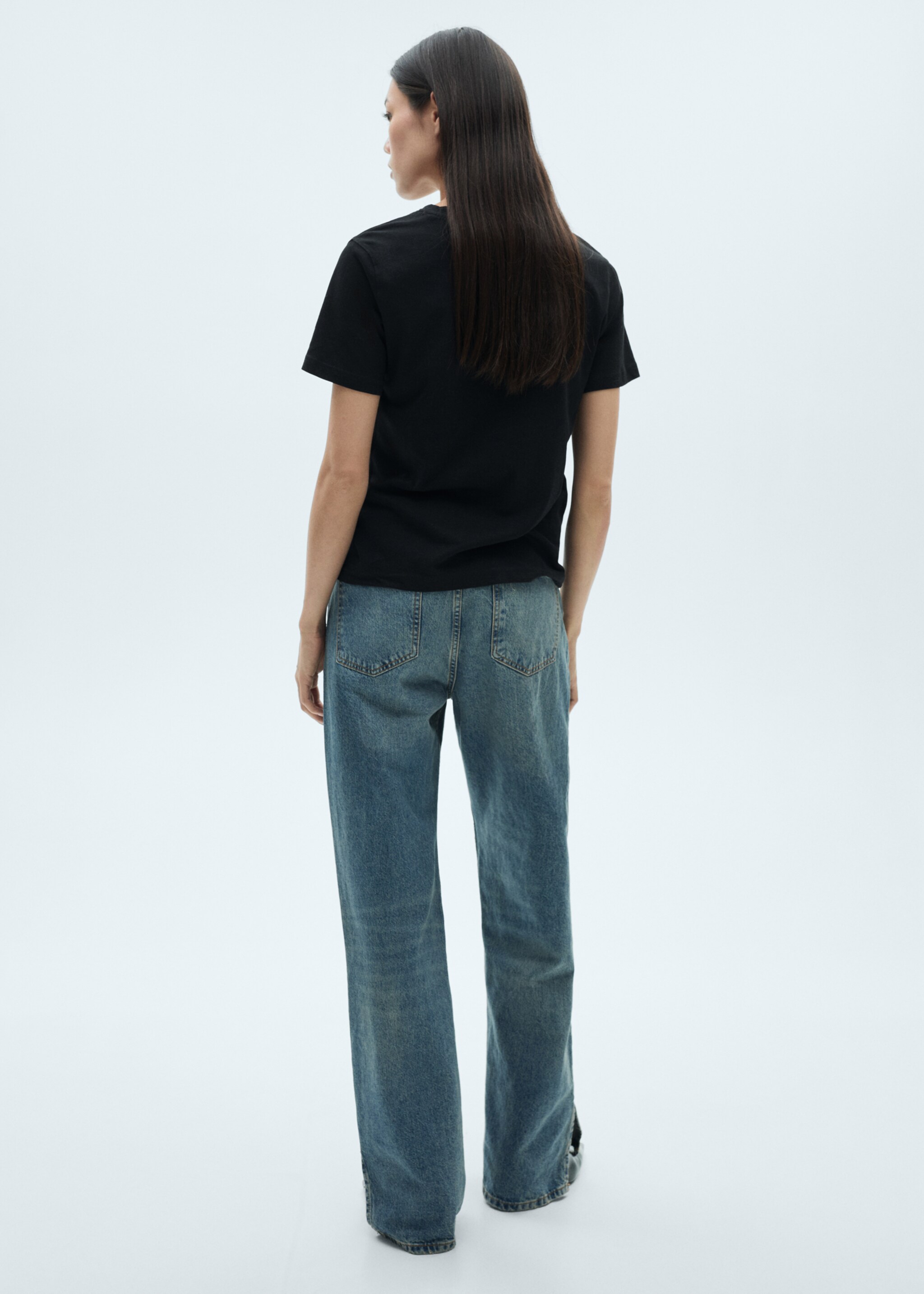 T-shirt coton manches courtes - Verso de l’article