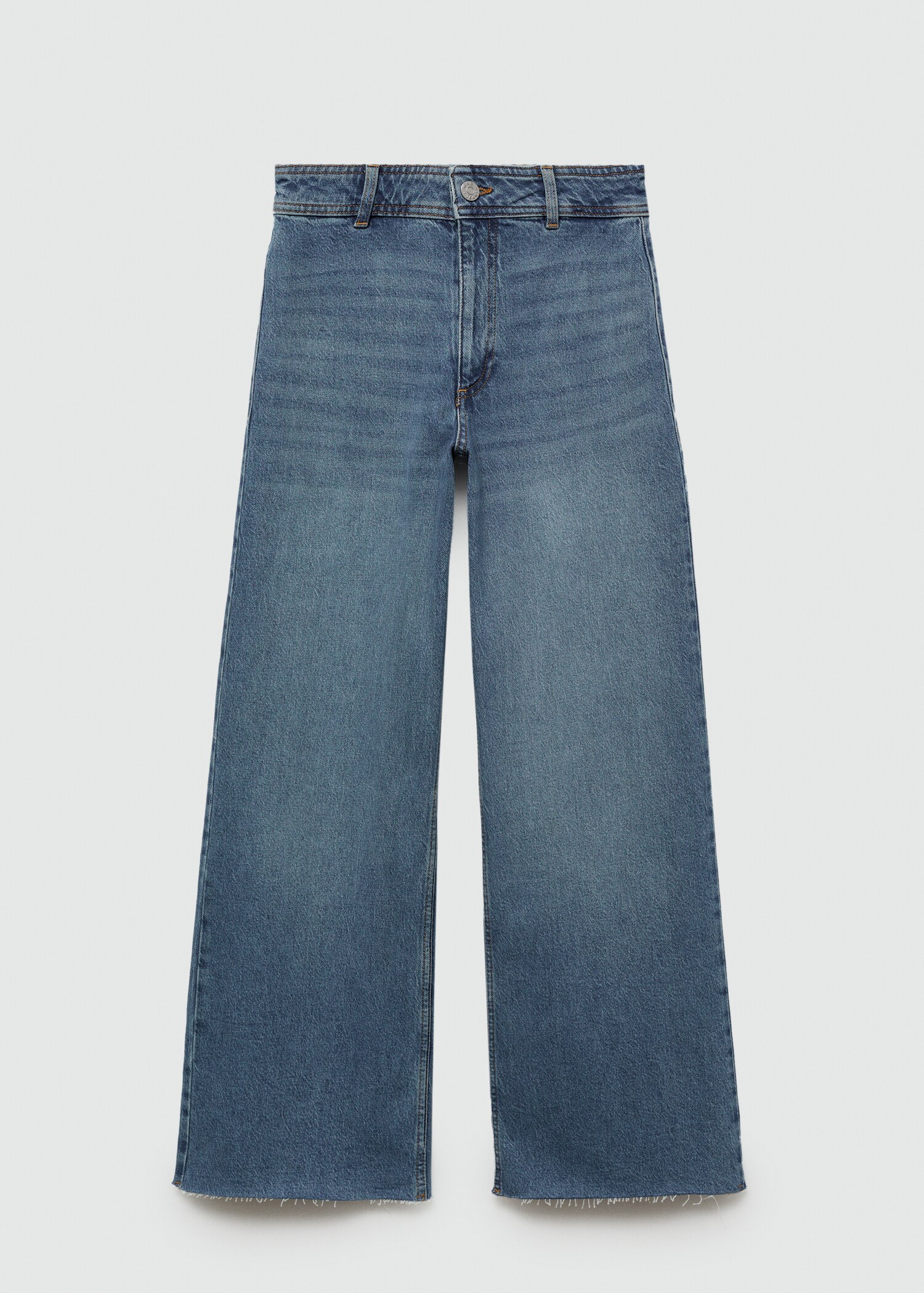 Jean style jupe-culotte Catherin taille haute - Article sans modèle