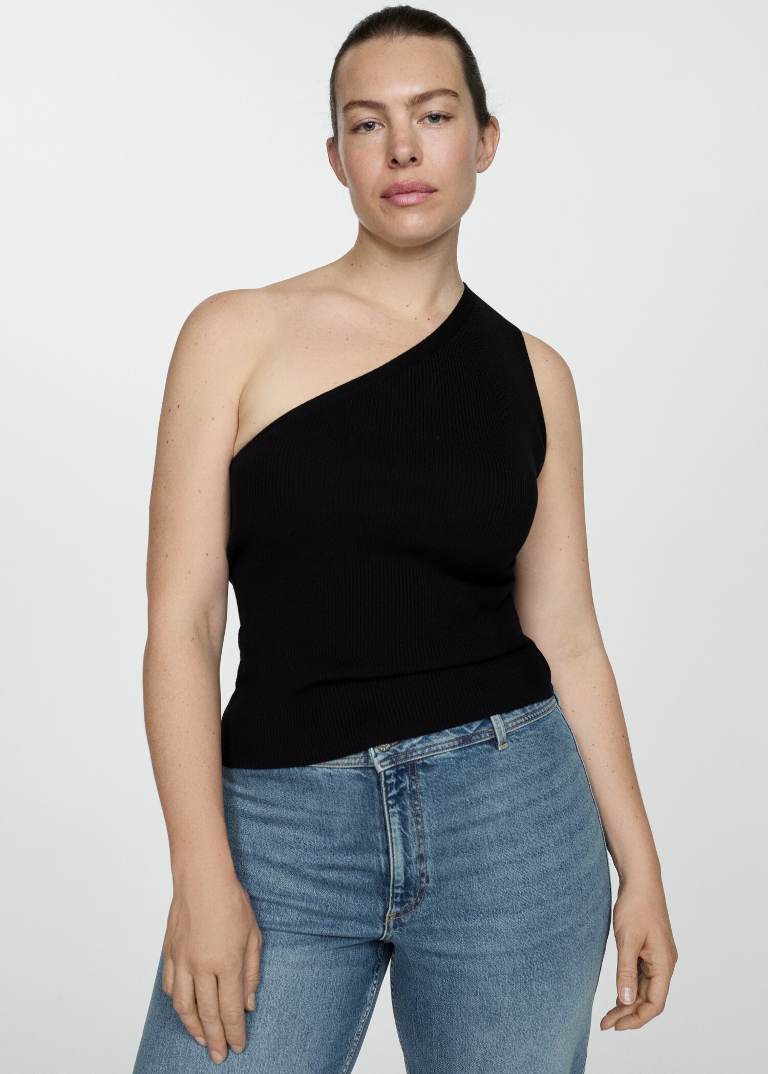 Jean style jupe-culotte Catherin taille haute - Détail de l'article 5