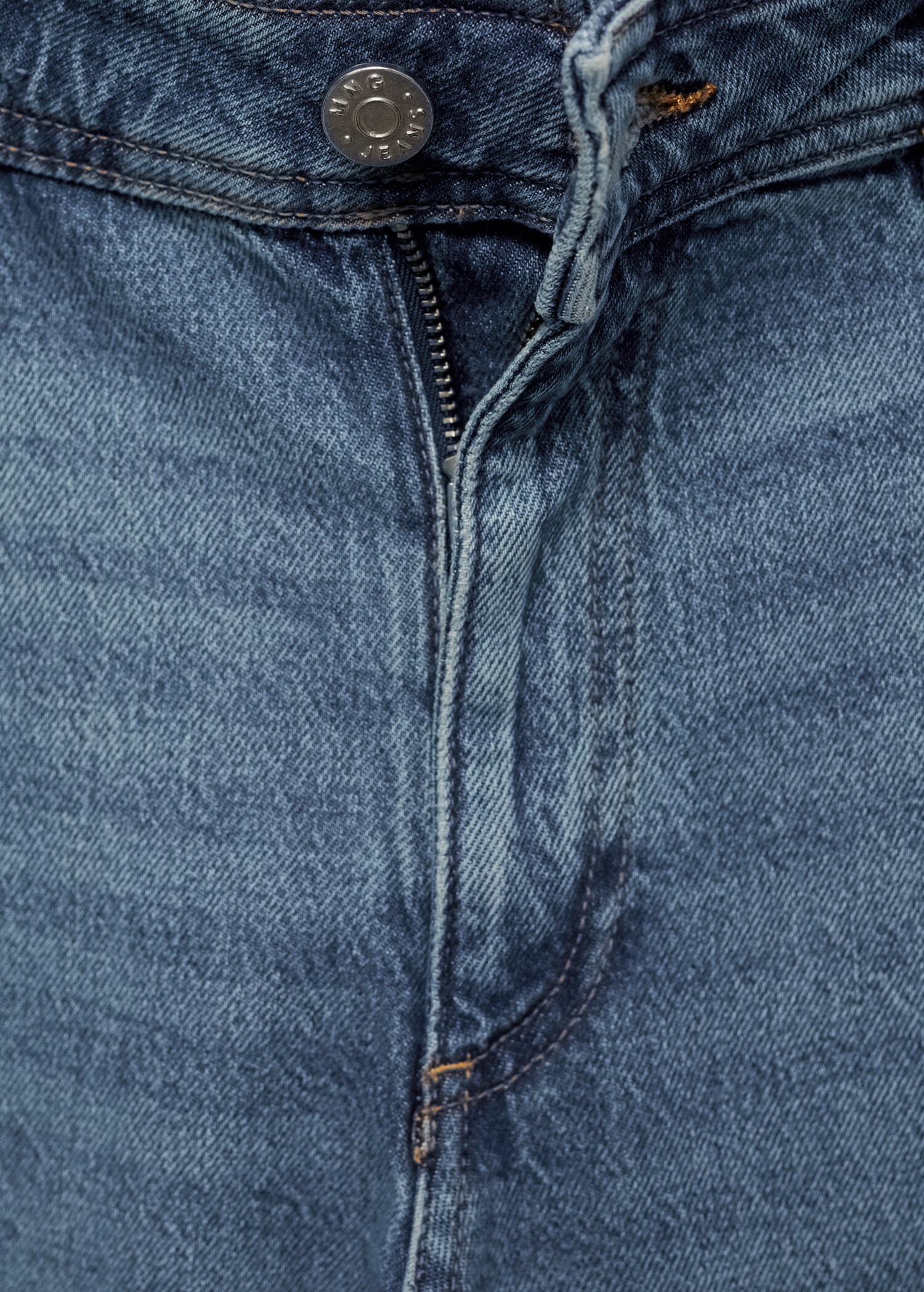 Jean style jupe-culotte Catherin taille haute - Détail de l'article 8
