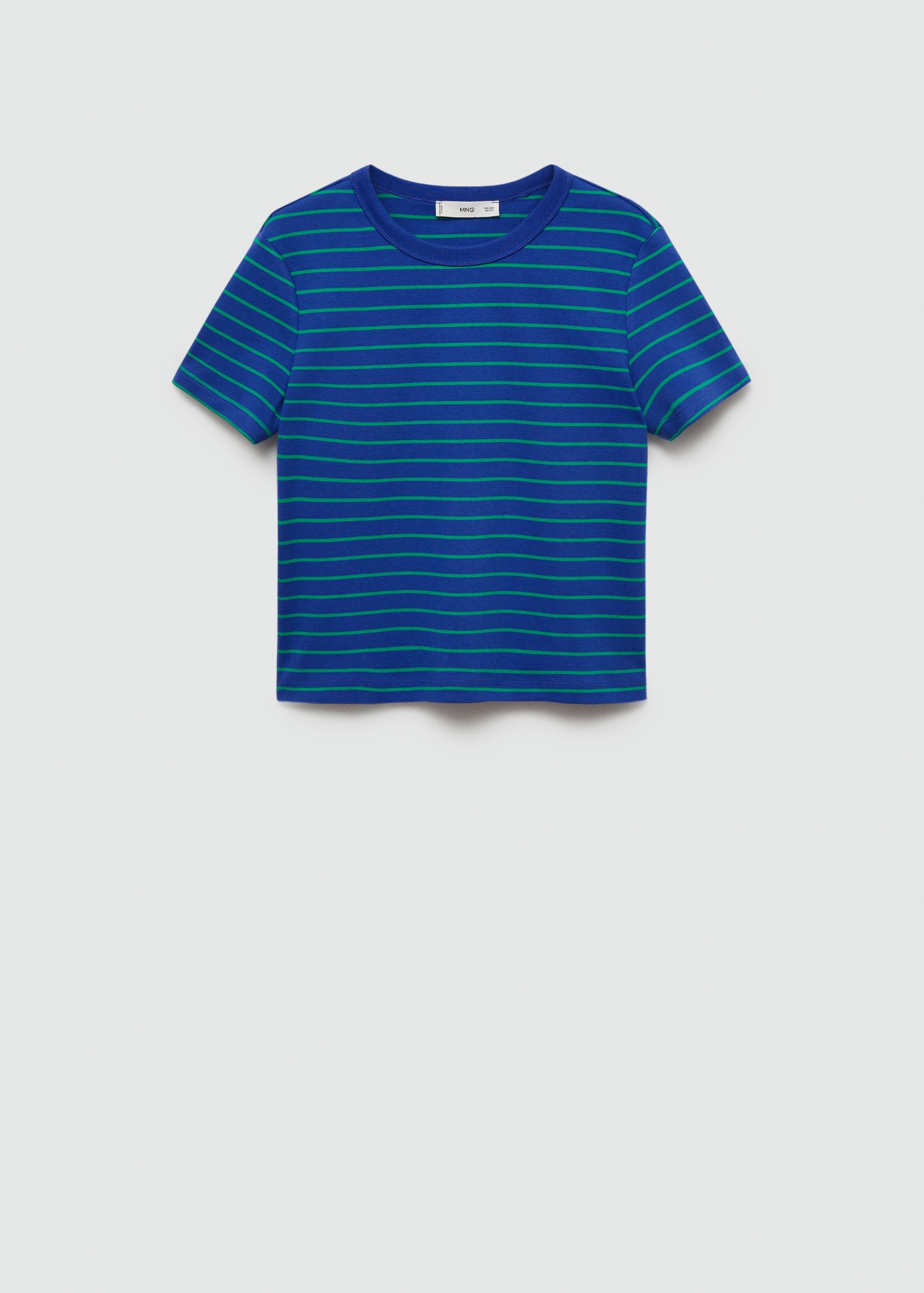 Printed striped T-shirt - Article without model