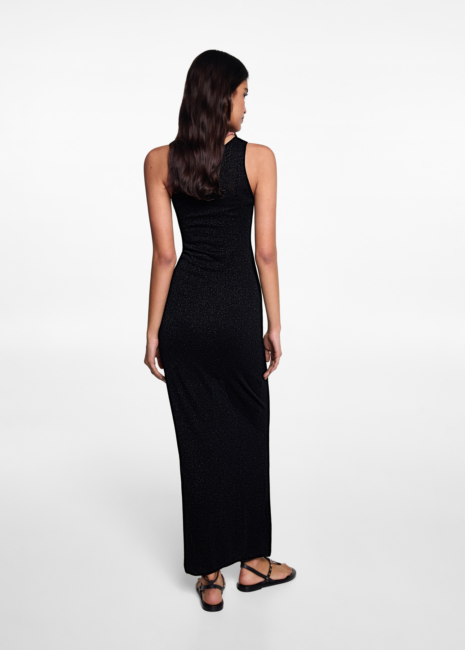 Robe longue lurex - Verso de l’article