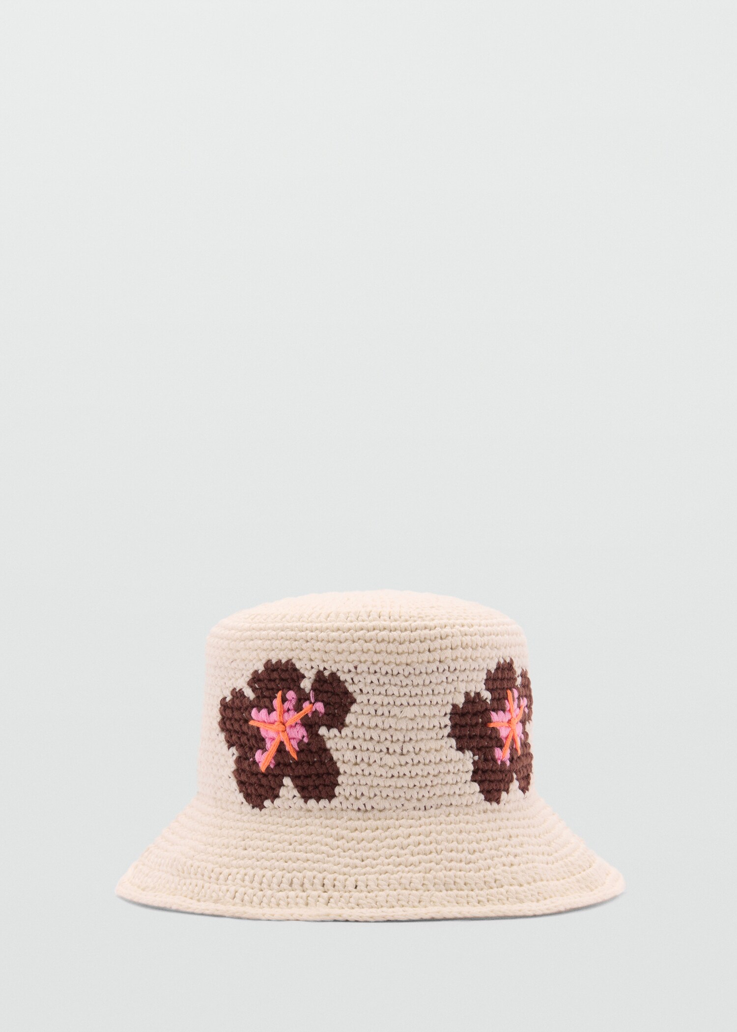 Chapeau crochet fleurs - Article sans modèle