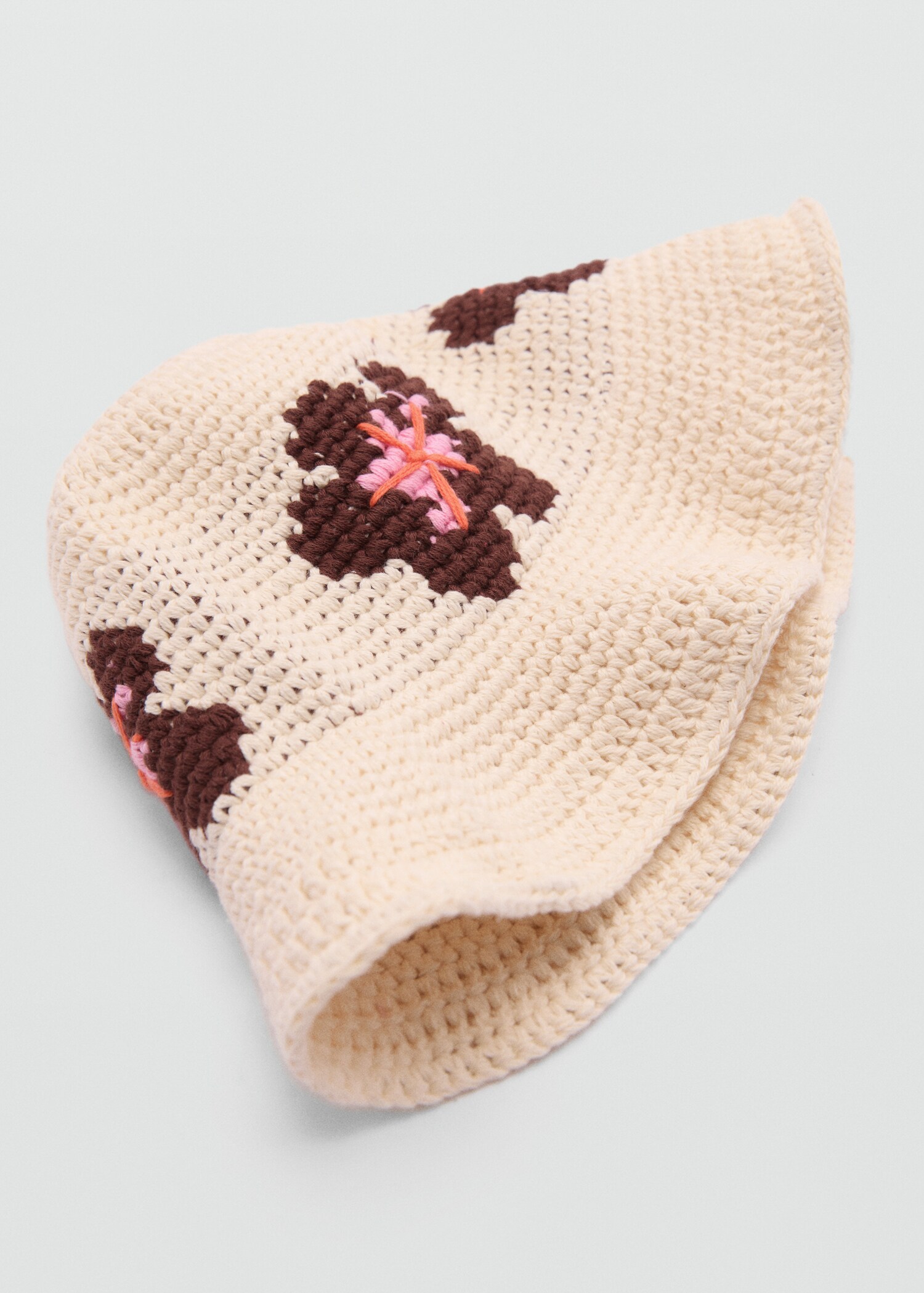 Chapeau crochet fleurs - Détail de l'article 1