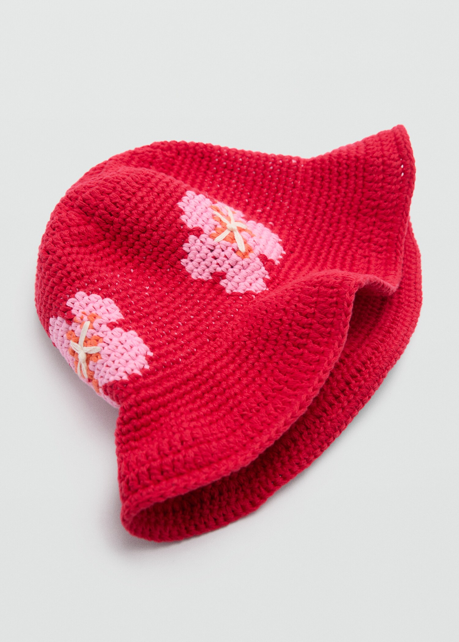 Chapeau crochet fleurs - Détail de l'article 1
