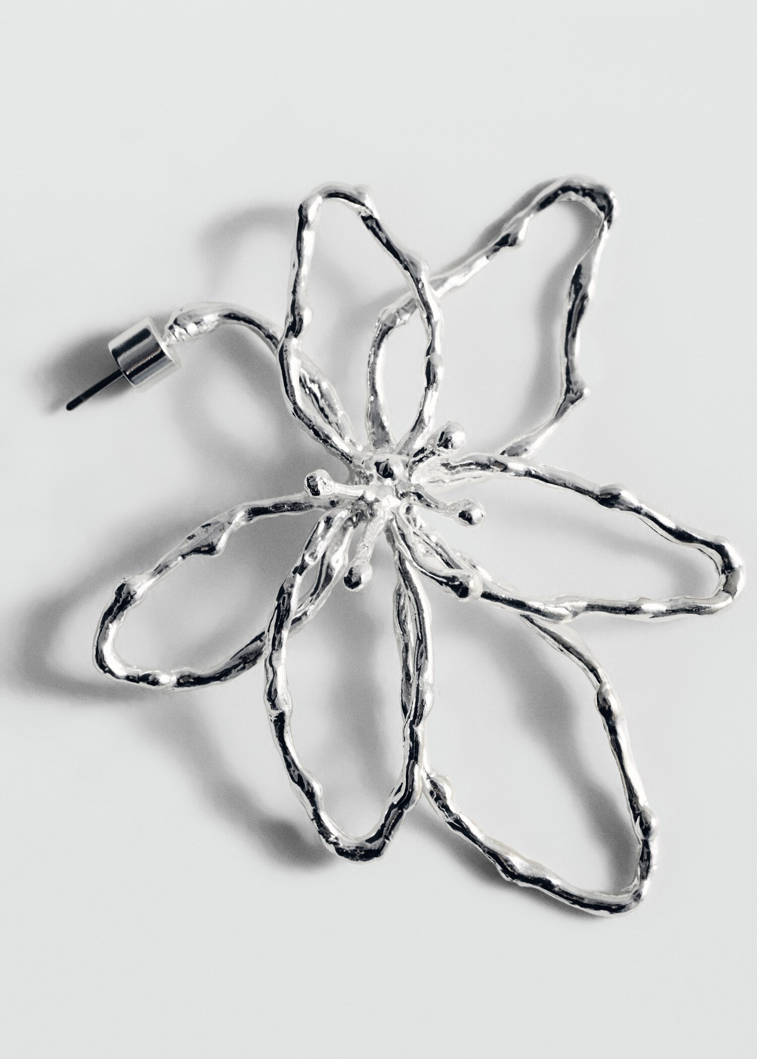 Maxi flower earrings - Details of the article 1