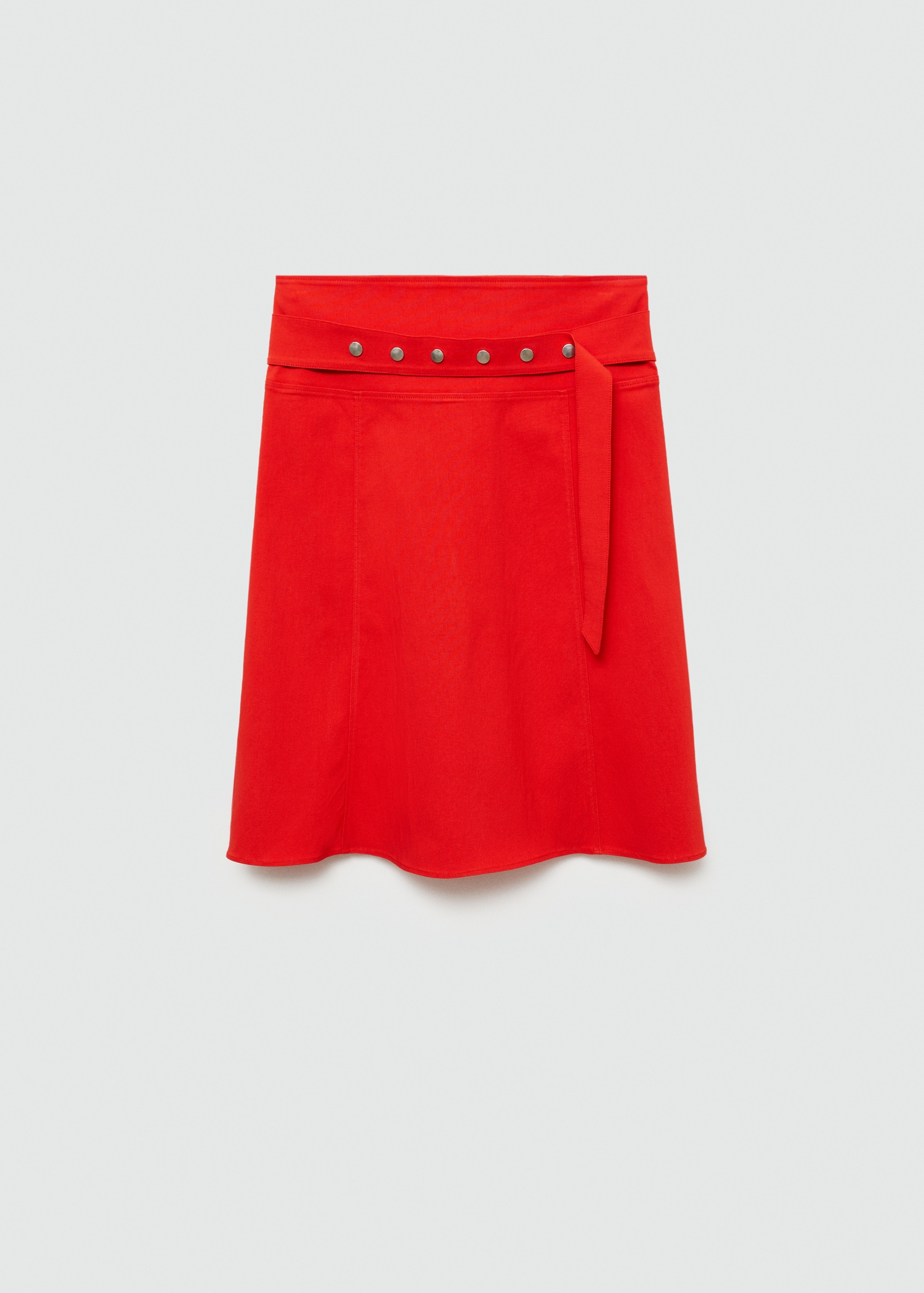 Skirt with belt and buttons - Article without model