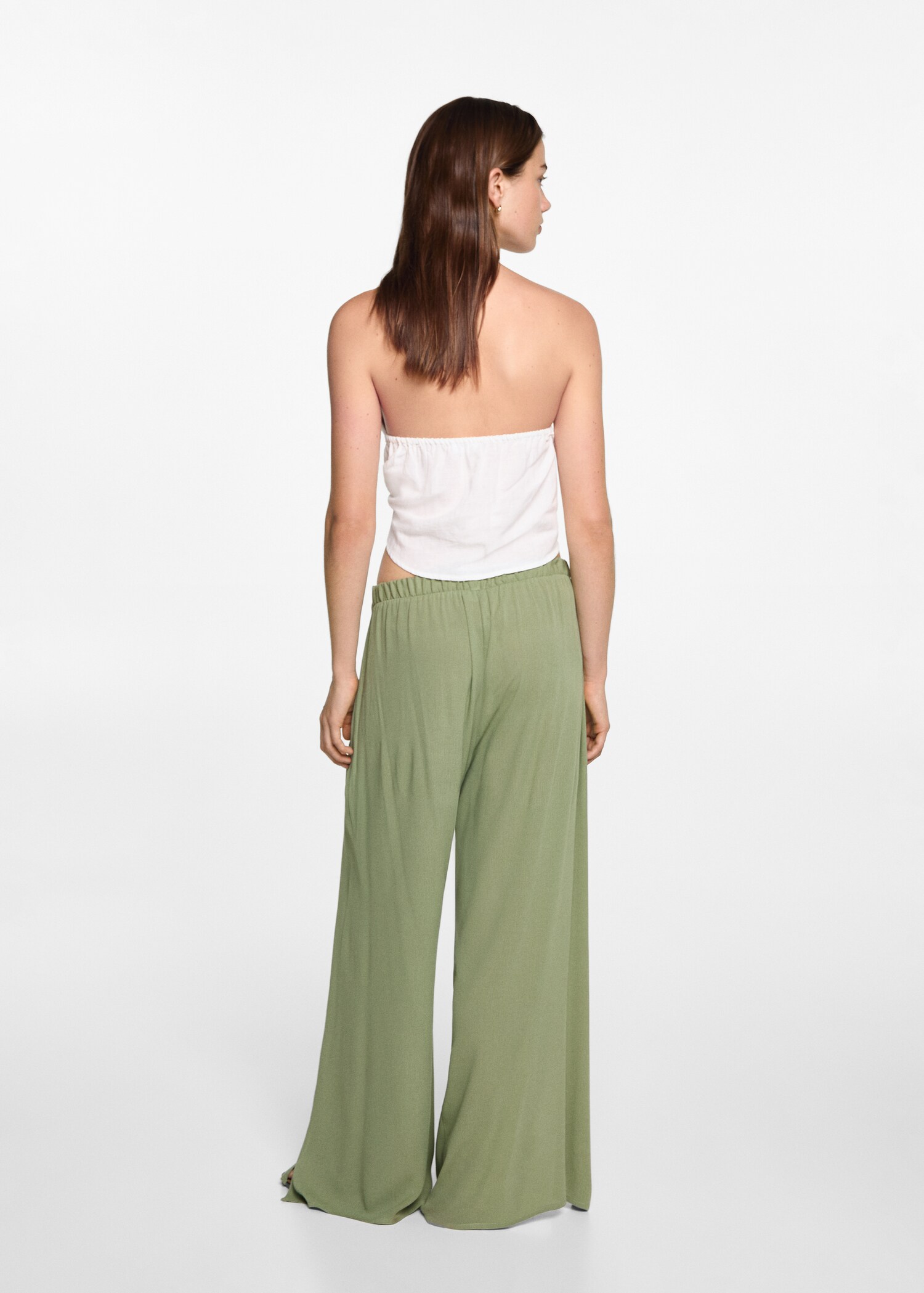 Pantalon palazzo fentes - Verso de l’article