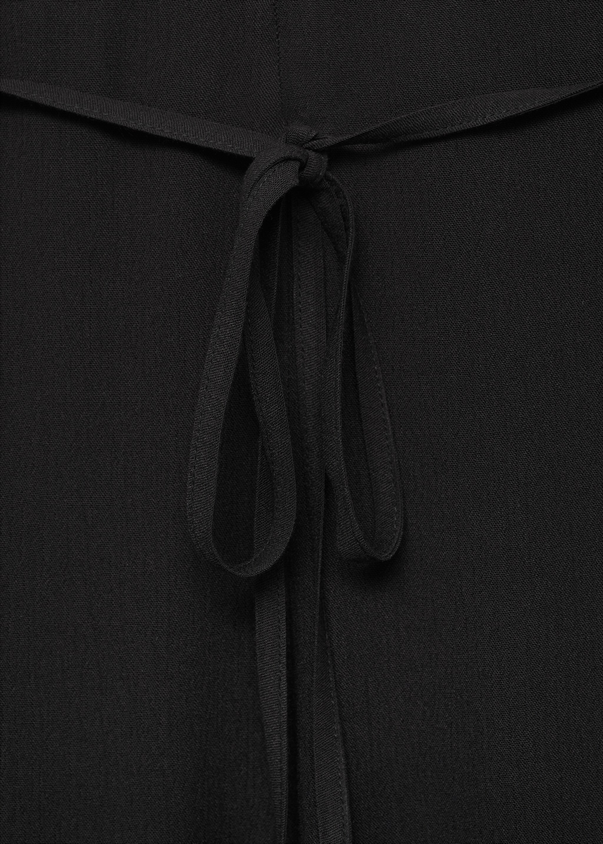 Pantalón palazzo aberturas - Detalle del artículo 8, Negro. Ref: 77090643-00.