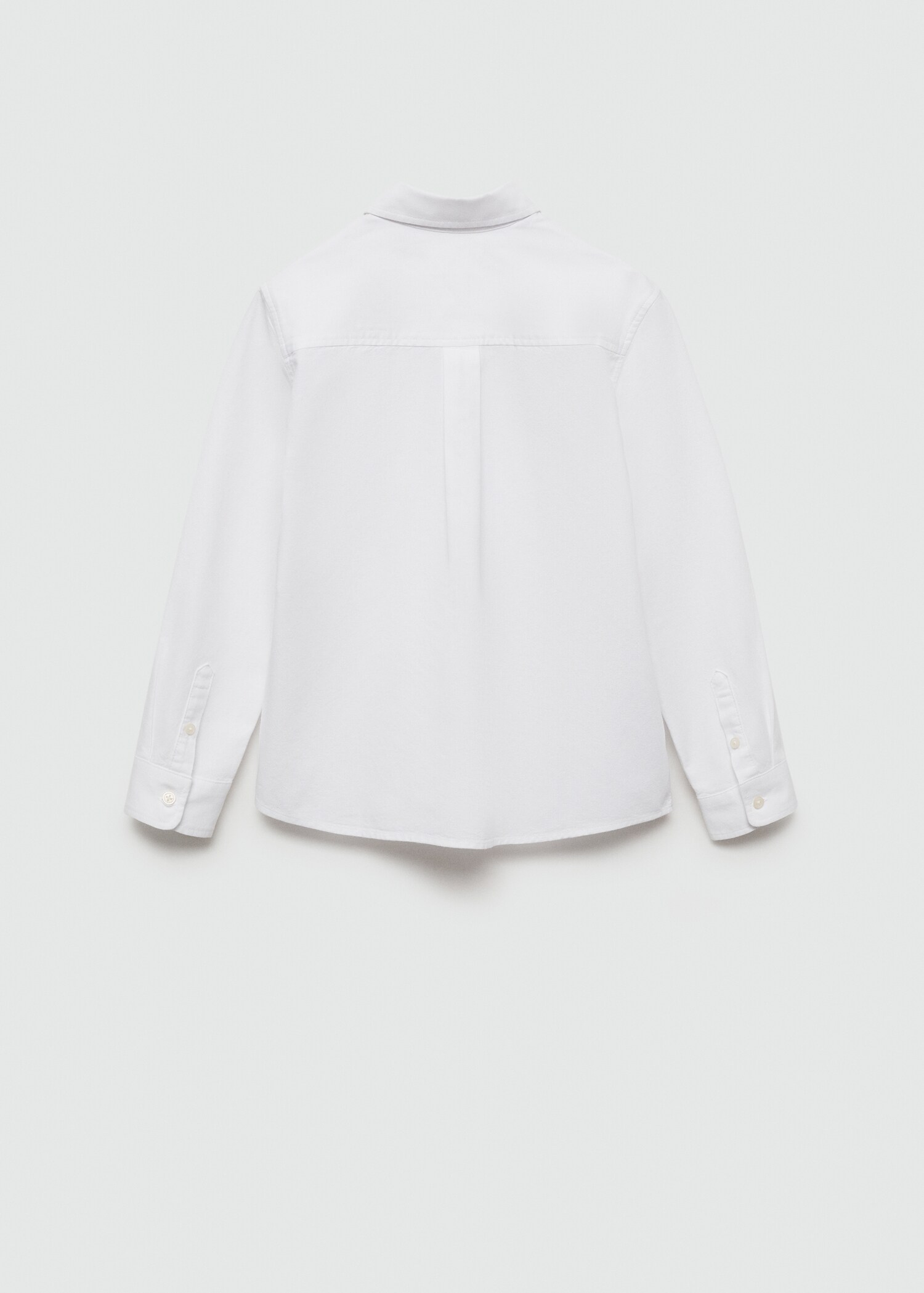 Oxford cotton shirt - Reverse of the article