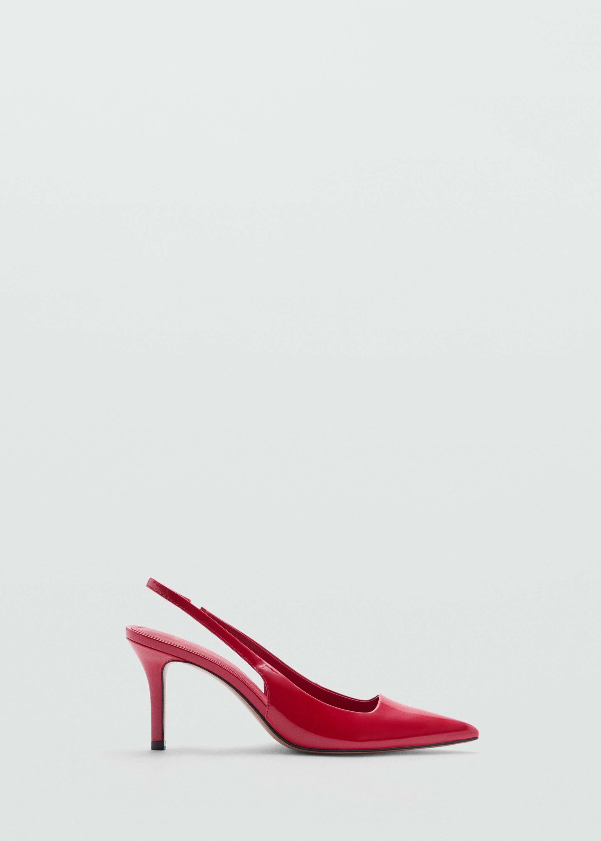 Zapato tacón efecto charol - Artículo sin modelo
