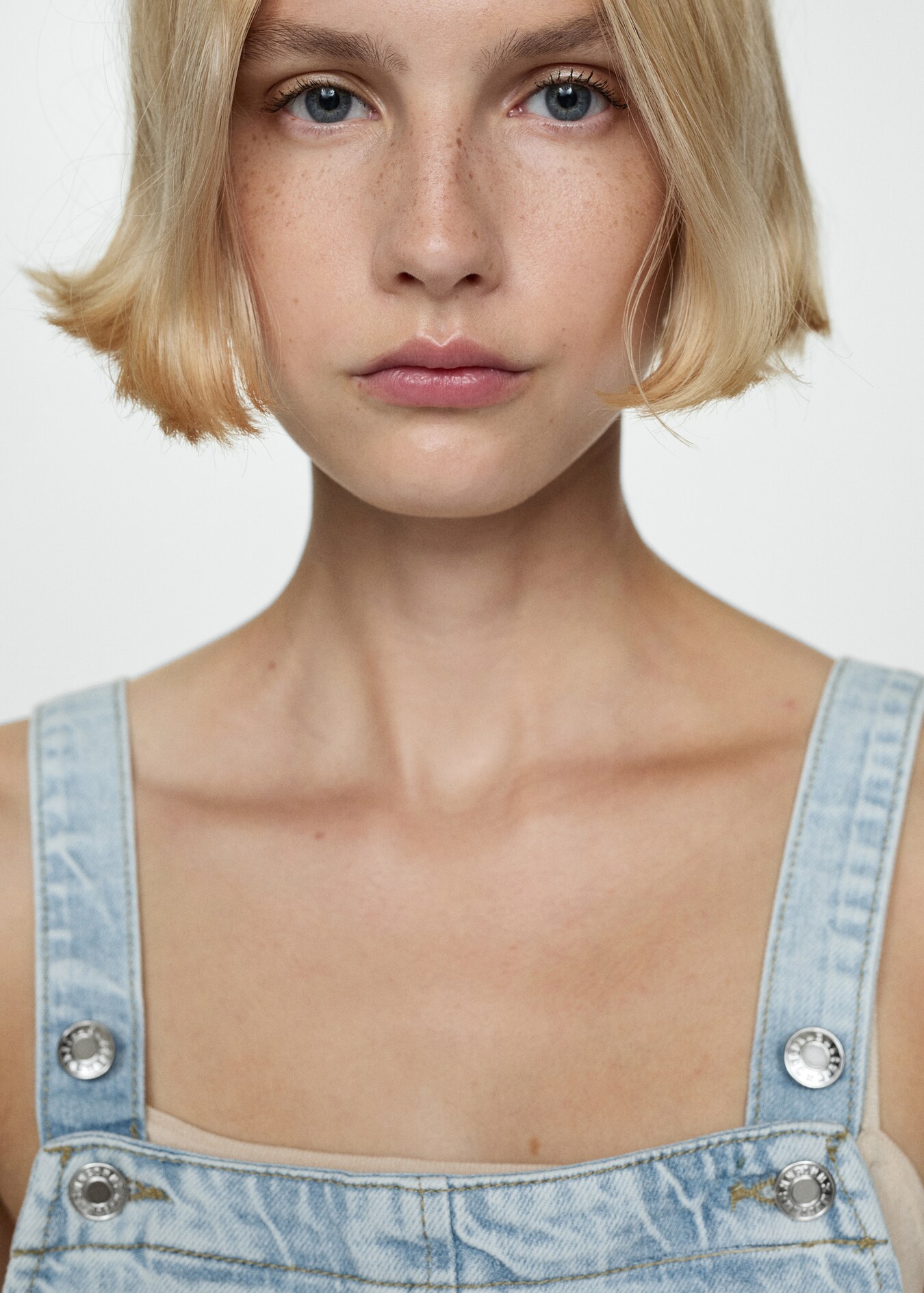 Denim Jumpsuit Short Women MANGO Thailand denim-jumpsuit-short-women-mango-thailand