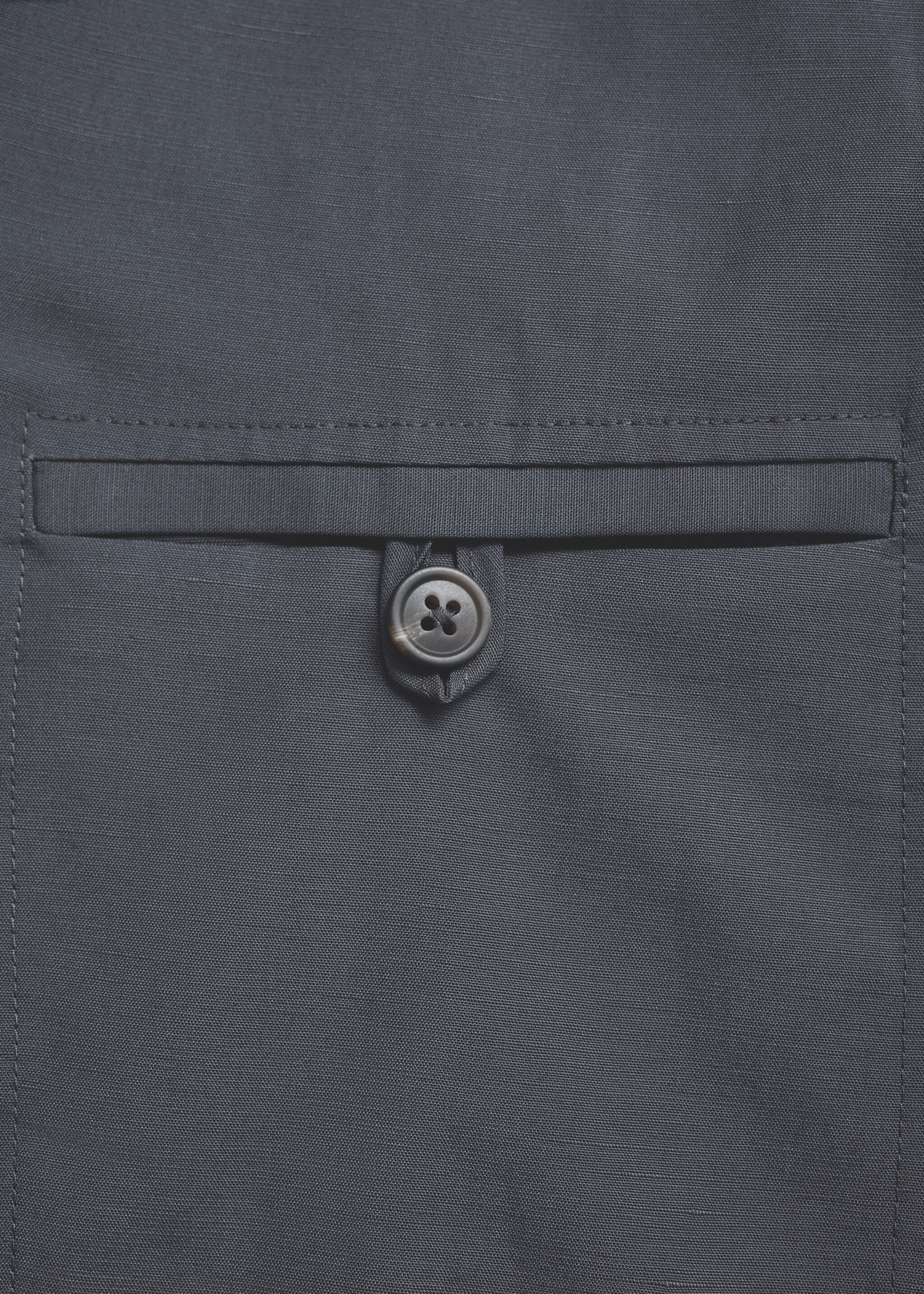 Americana traje slim fit mezcla lino - Detalle del artículo 0