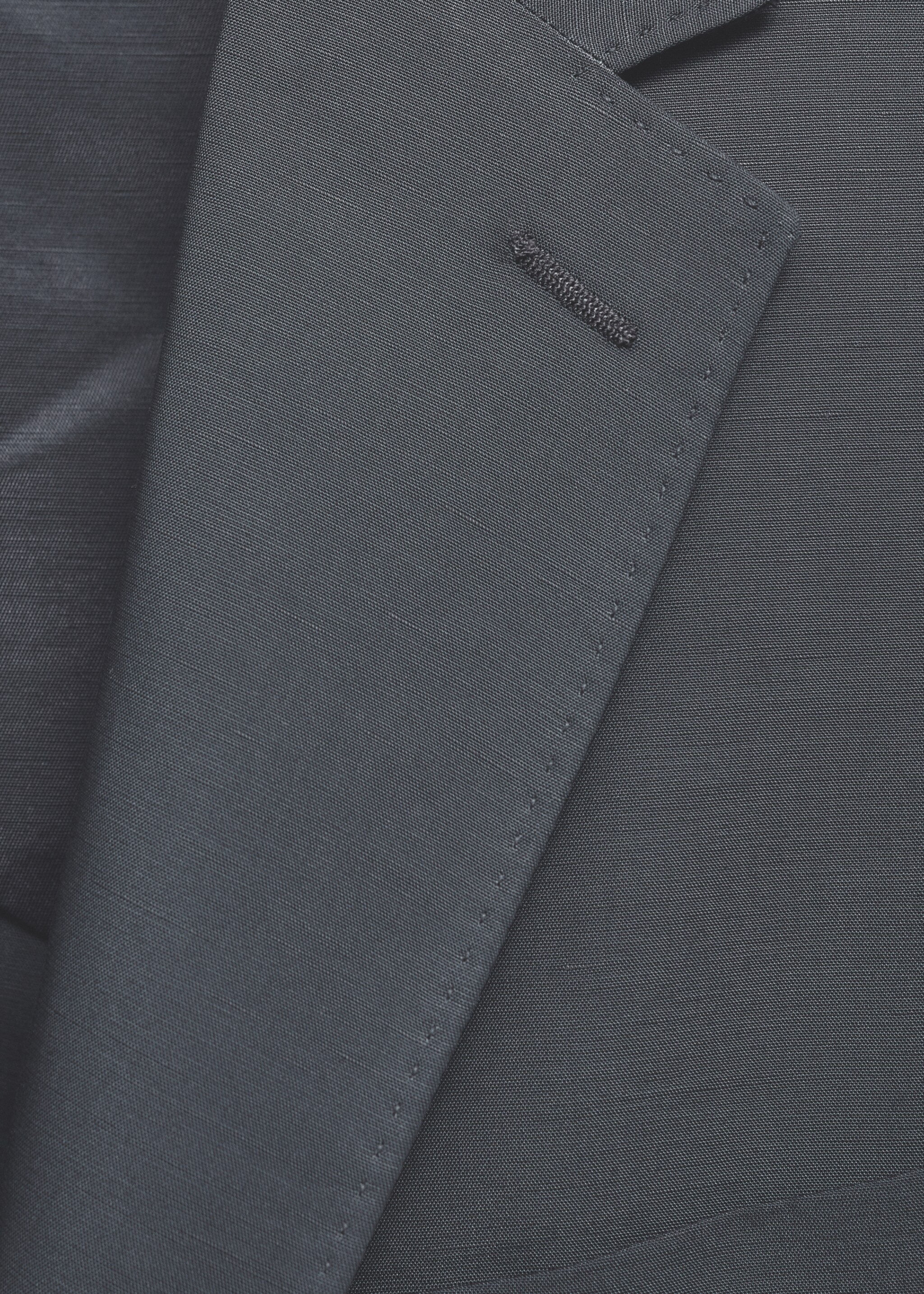Americana traje slim fit mezcla lino - Detalle del artículo 8