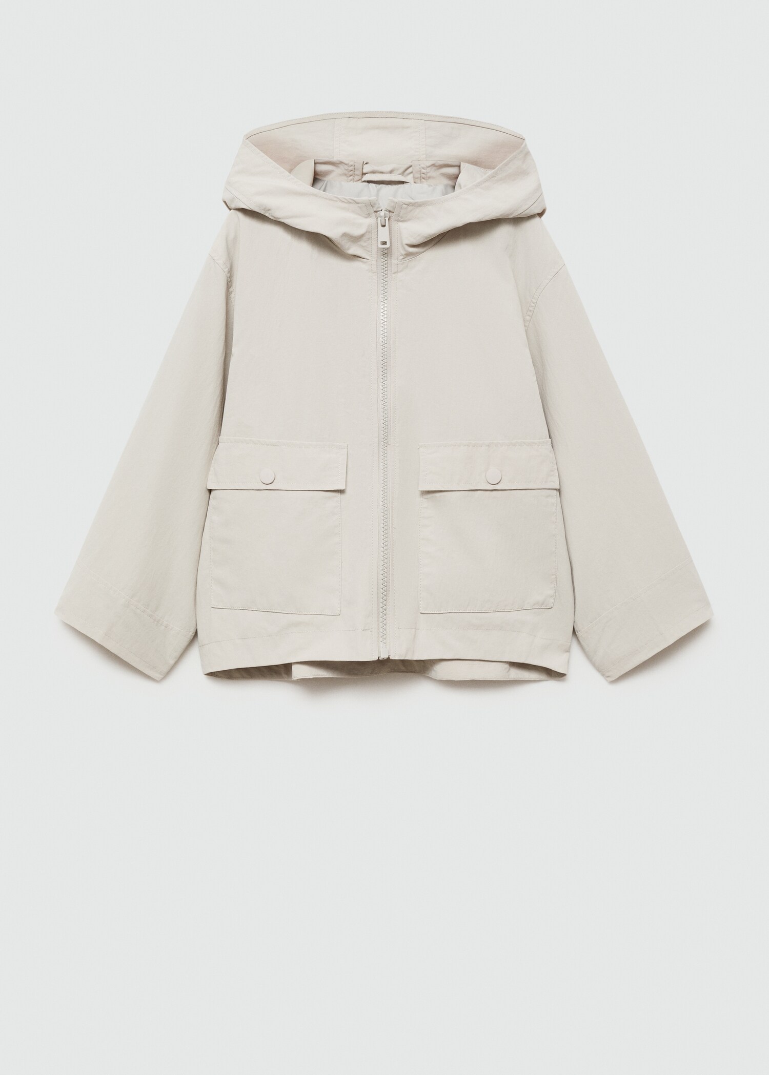 Raincoat hooded jacket - Article without model