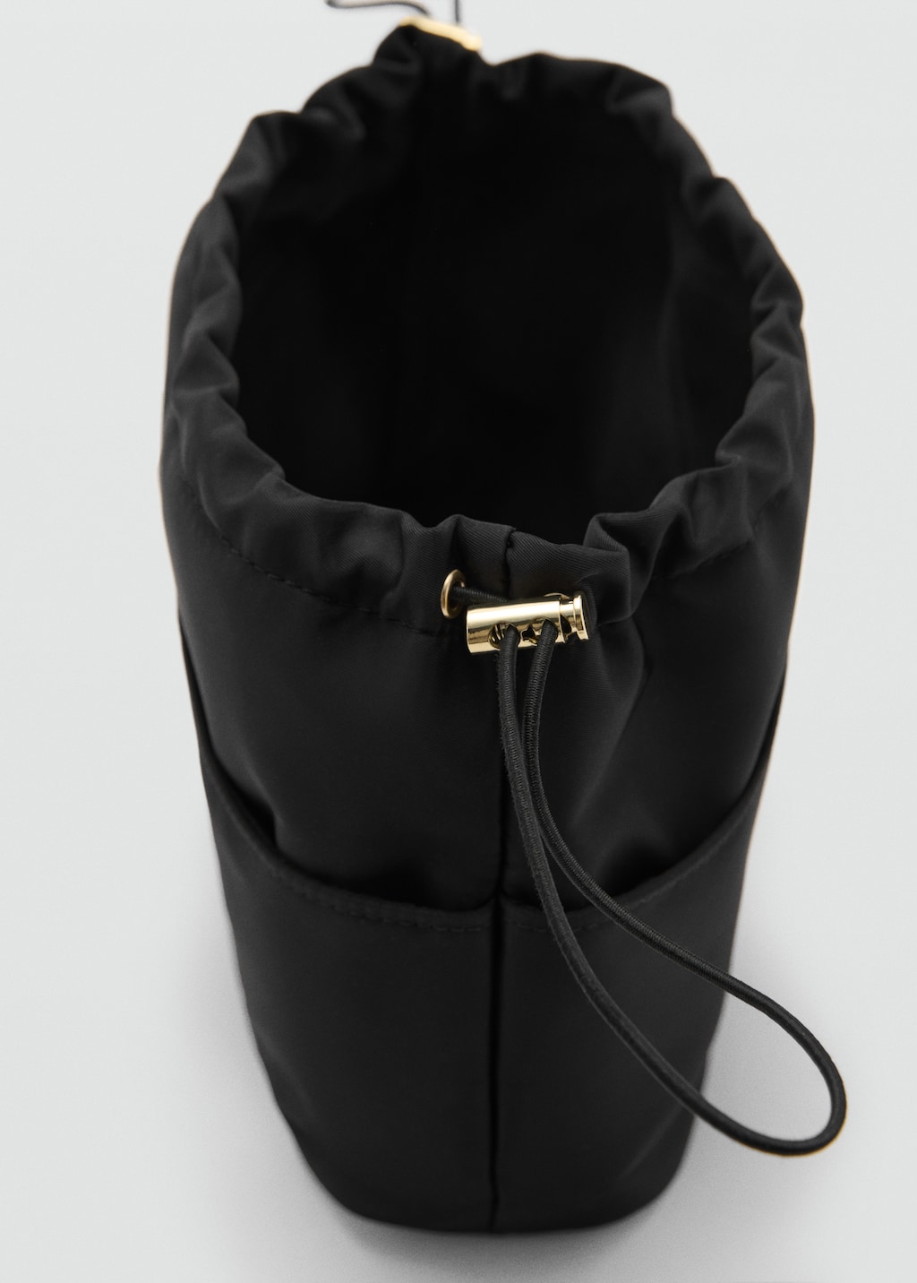 Logo nylon toiletry bag