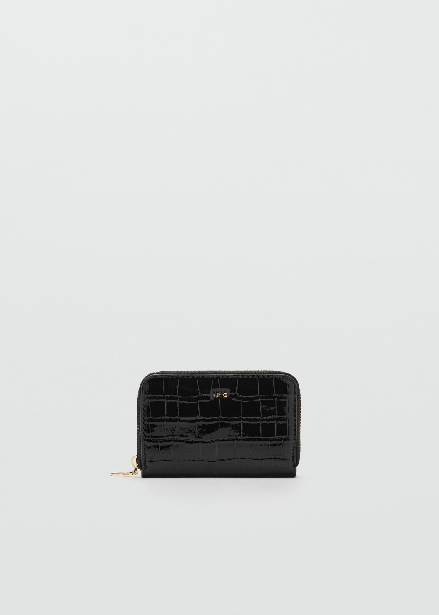 Crocodile-effect purse - Article without model