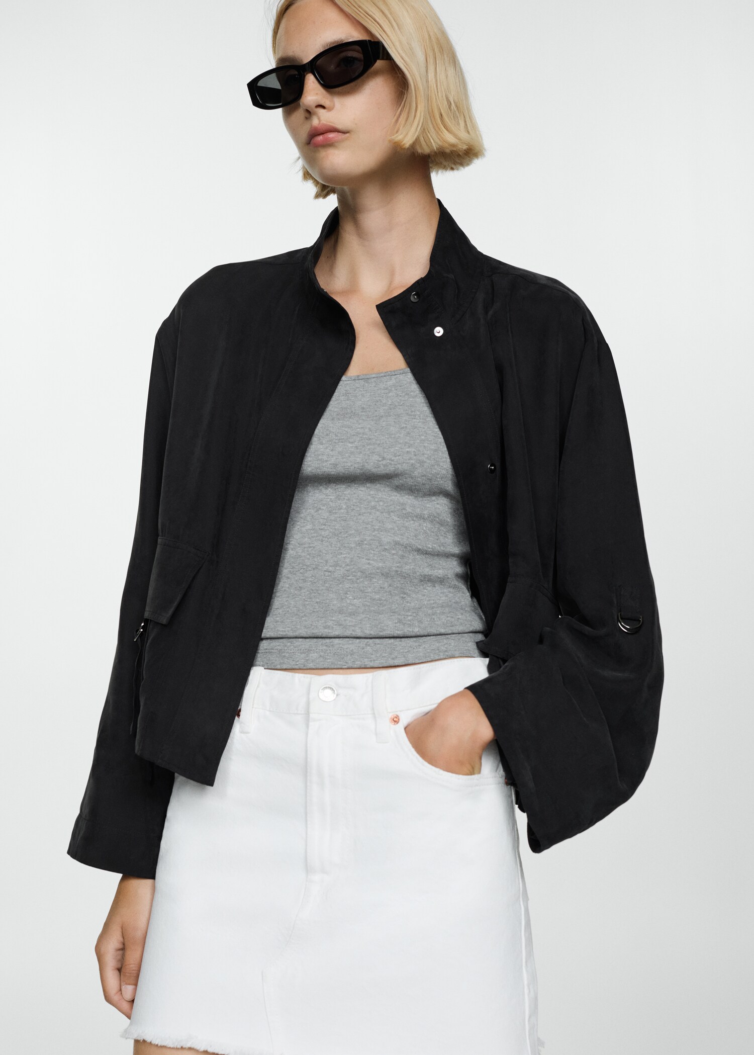 Chaqueta bolsillos hebillas - Detalle del artículo 2