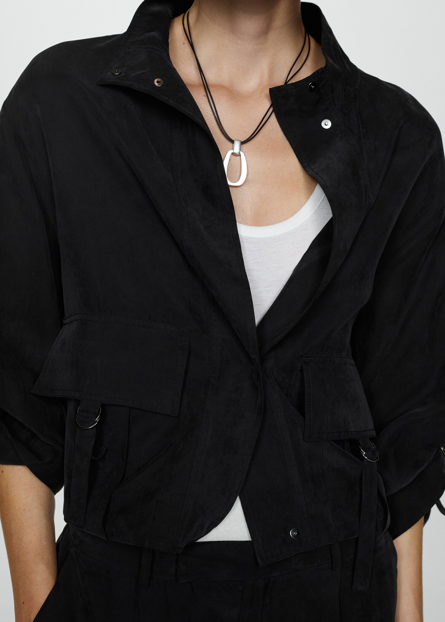 Chaqueta bolsillos hebillas - Detalle del artículo 6