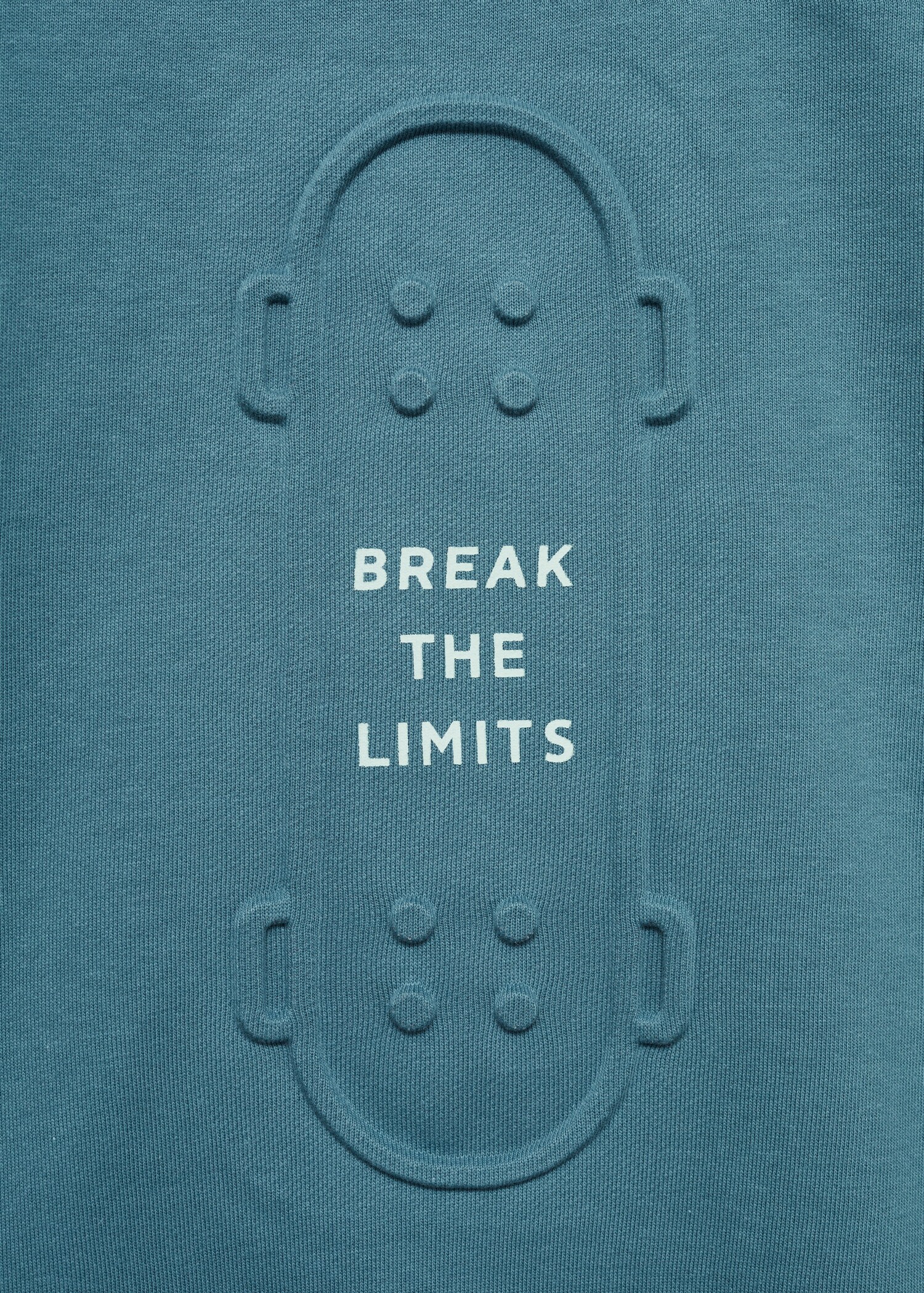 Embossed design sweatshirt - Details of the article 8