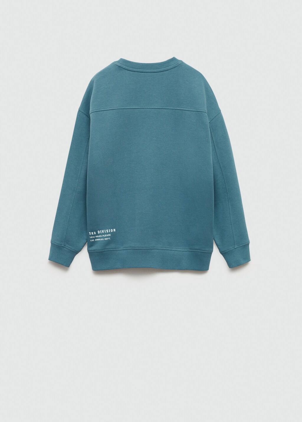 Embossed design sweatshirt