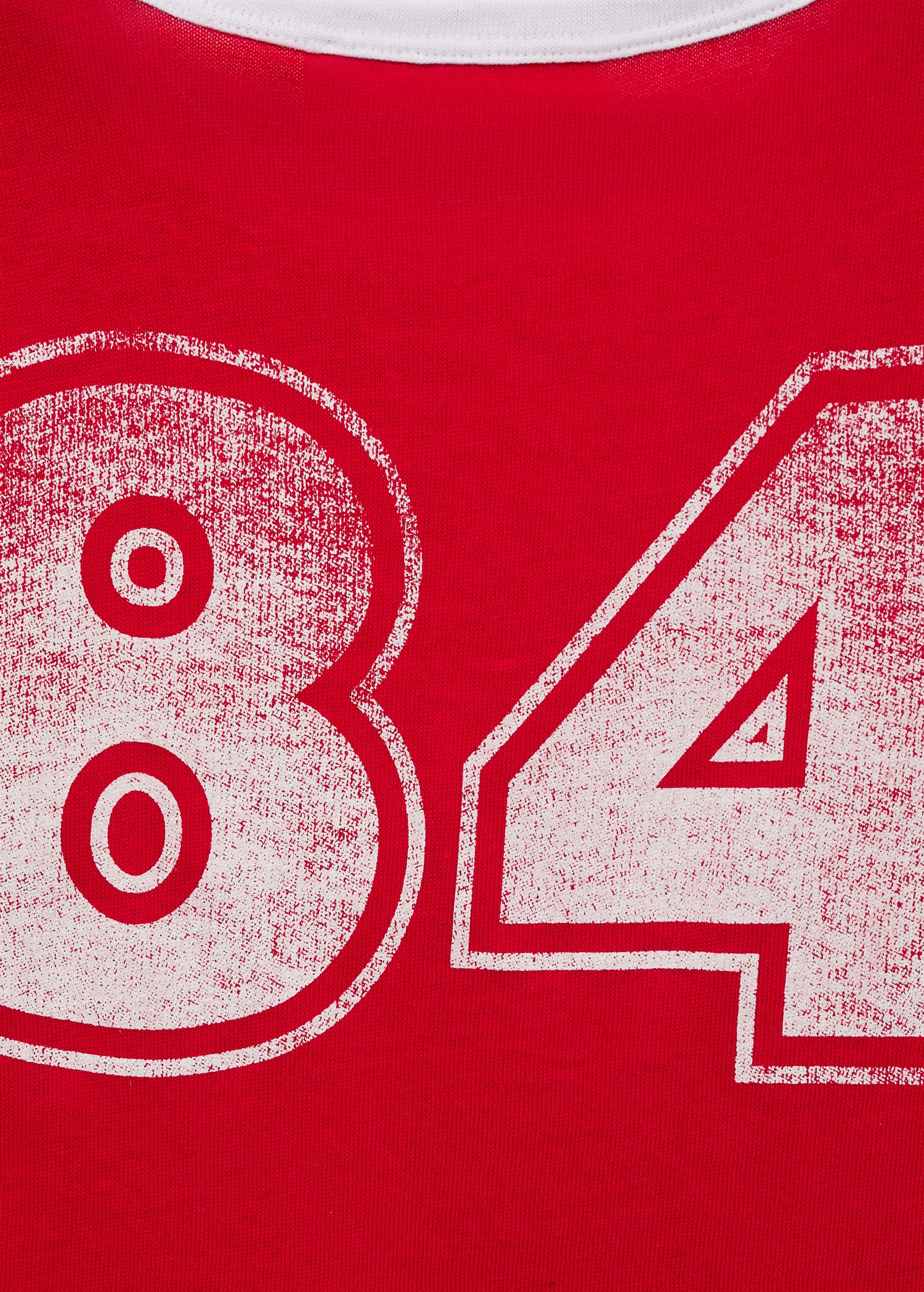 Contrast knitted t-shirt - Details of the article 0