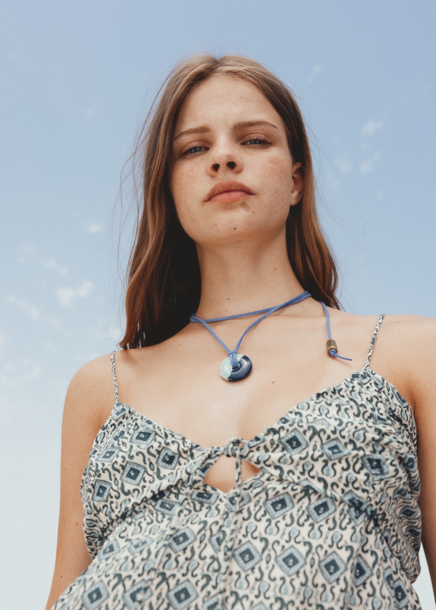 Flowy printed top - Details of the article 5