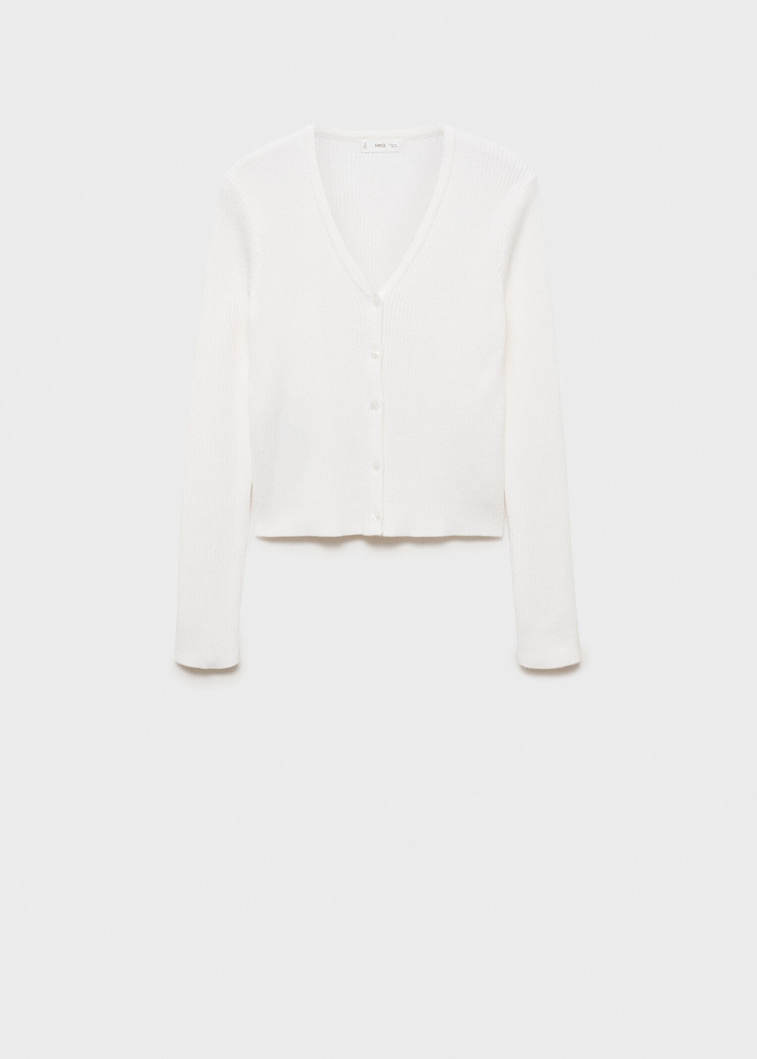 Button knit cardigan - Article without model
