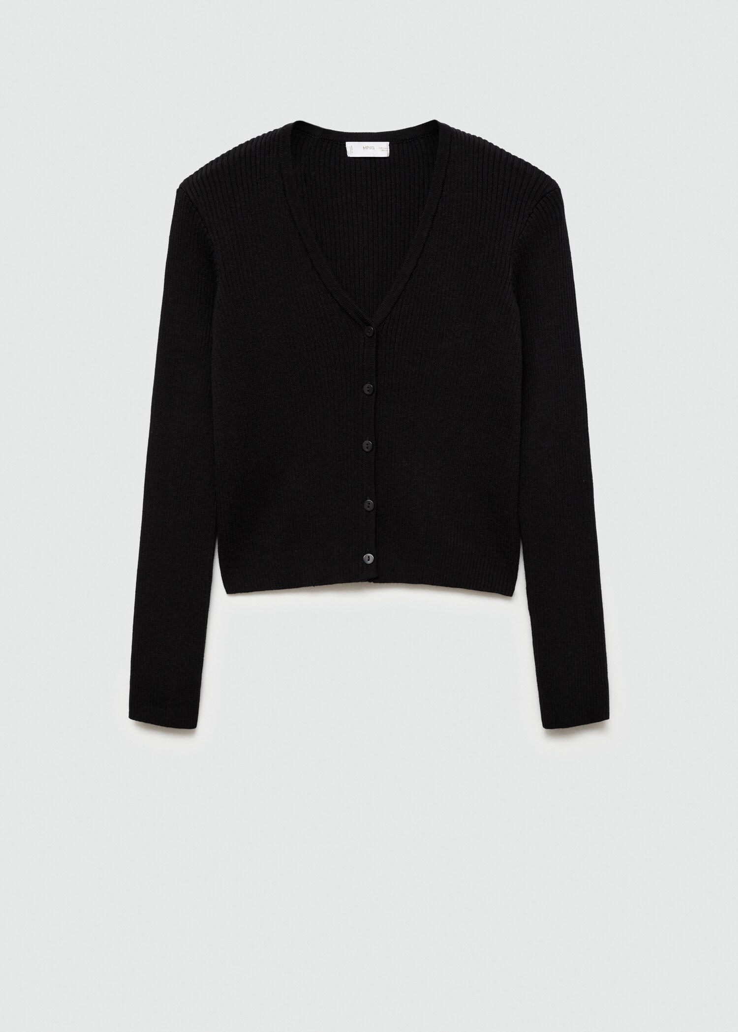 Button knit cardigan - Article without model