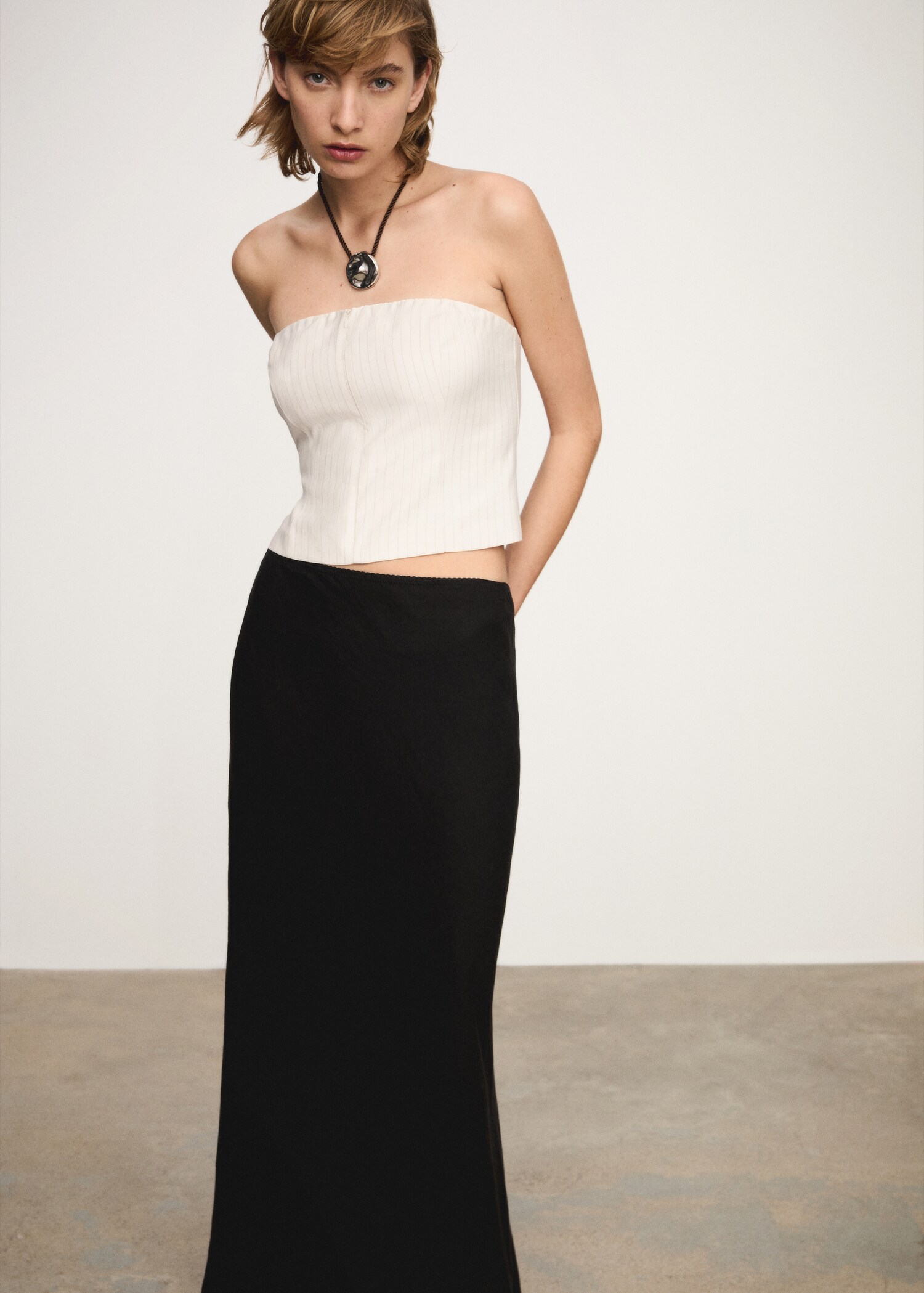 Top bandeau rayures - Plan moyen